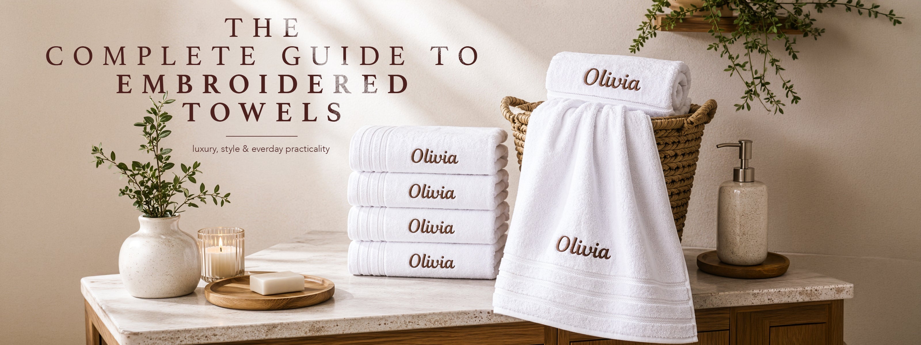 The Ultimate Guide to Embroidered Towels