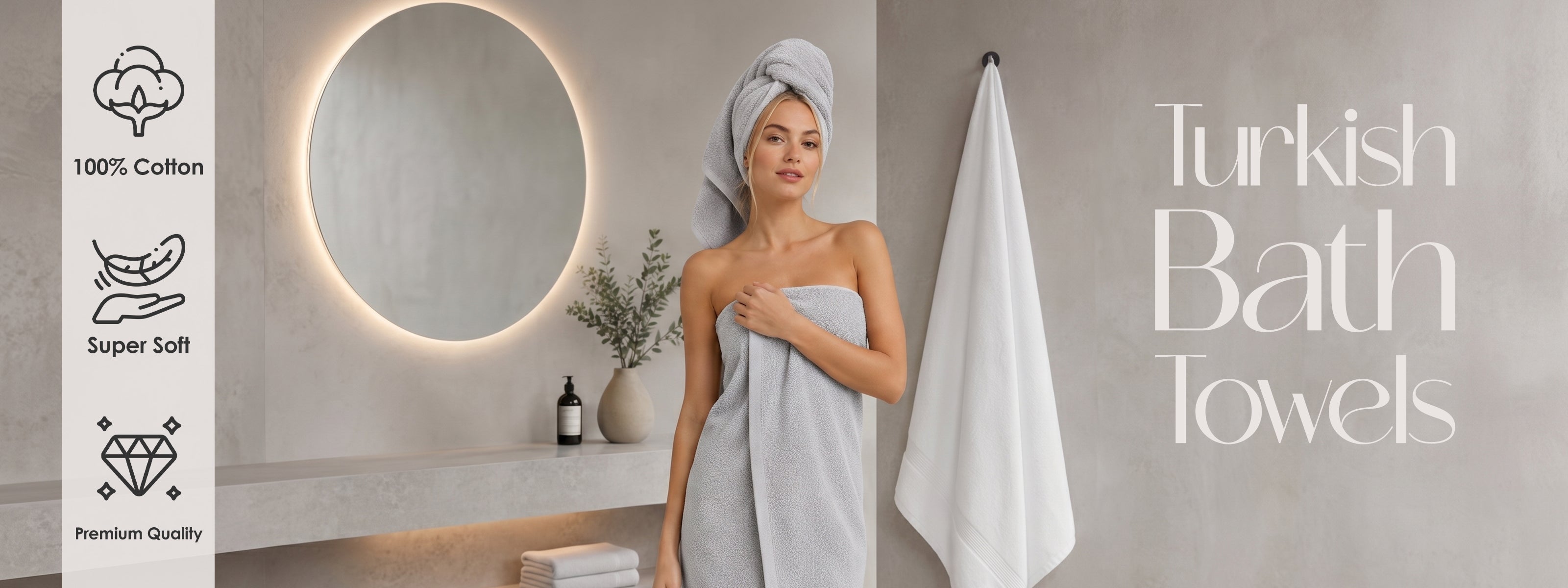 Bulk Hotel Towels – Premium Turkish Cotton Bath Towels for Hotels, Spas, Airbnb & Hospitality