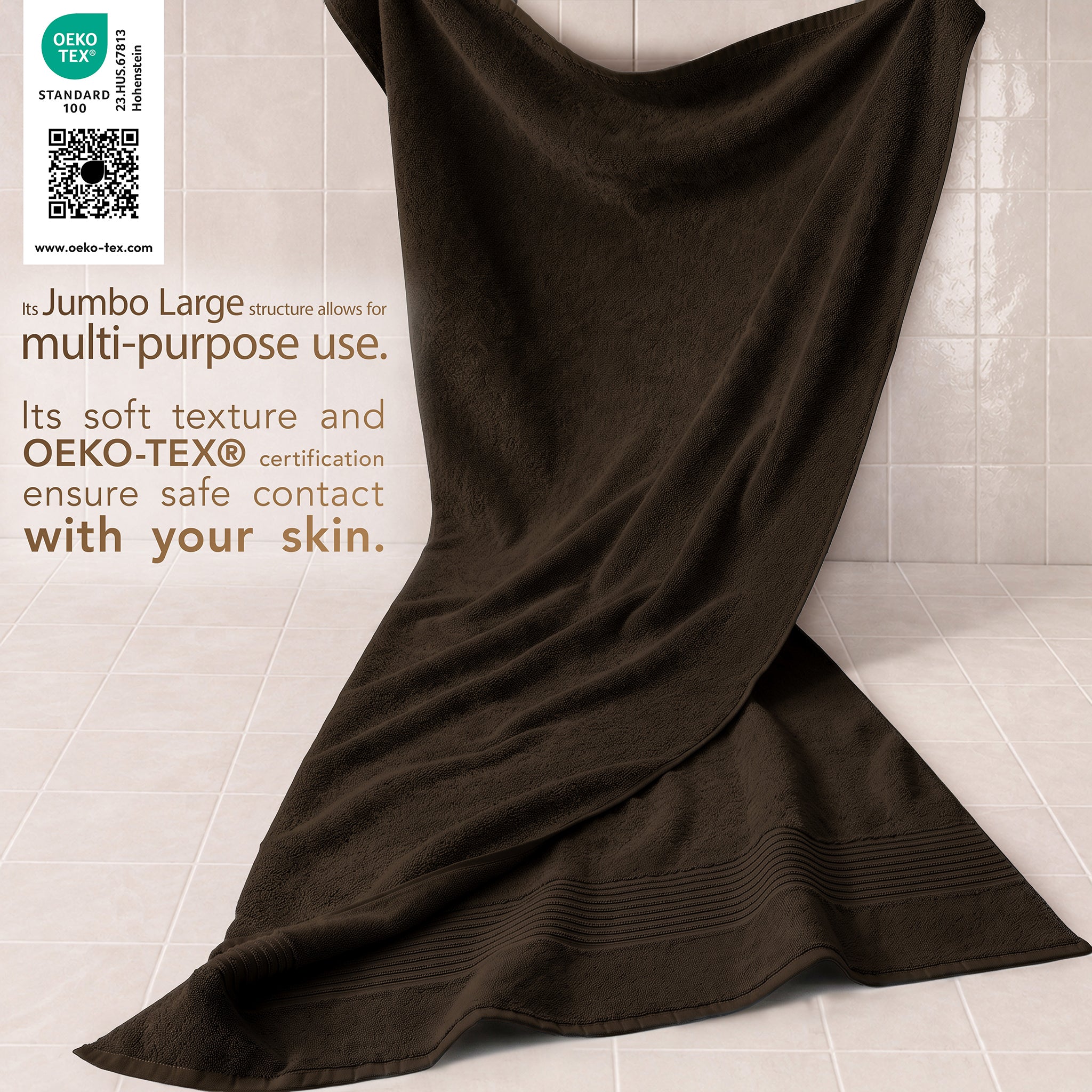 American Soft Linen Bekos 35x70 Inch Jumbo Bath Sheet Set of 2, Wholesale 100% Cotton Turkish Towel Set