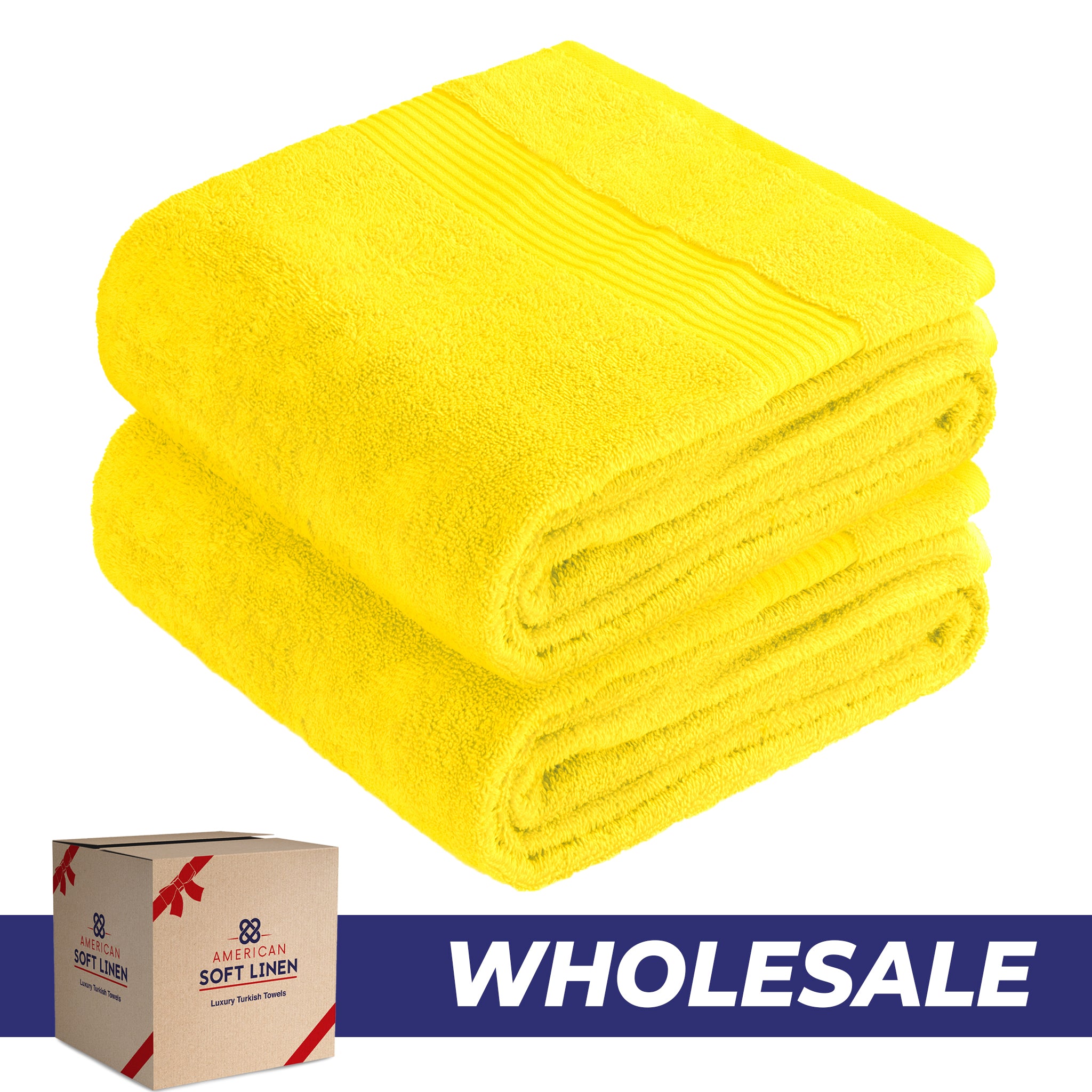 American Soft Linen Bekos 35x70 Inch Jumbo Bath Sheet Set of 2, Wholesale 100% Cotton Turkish Towel Set