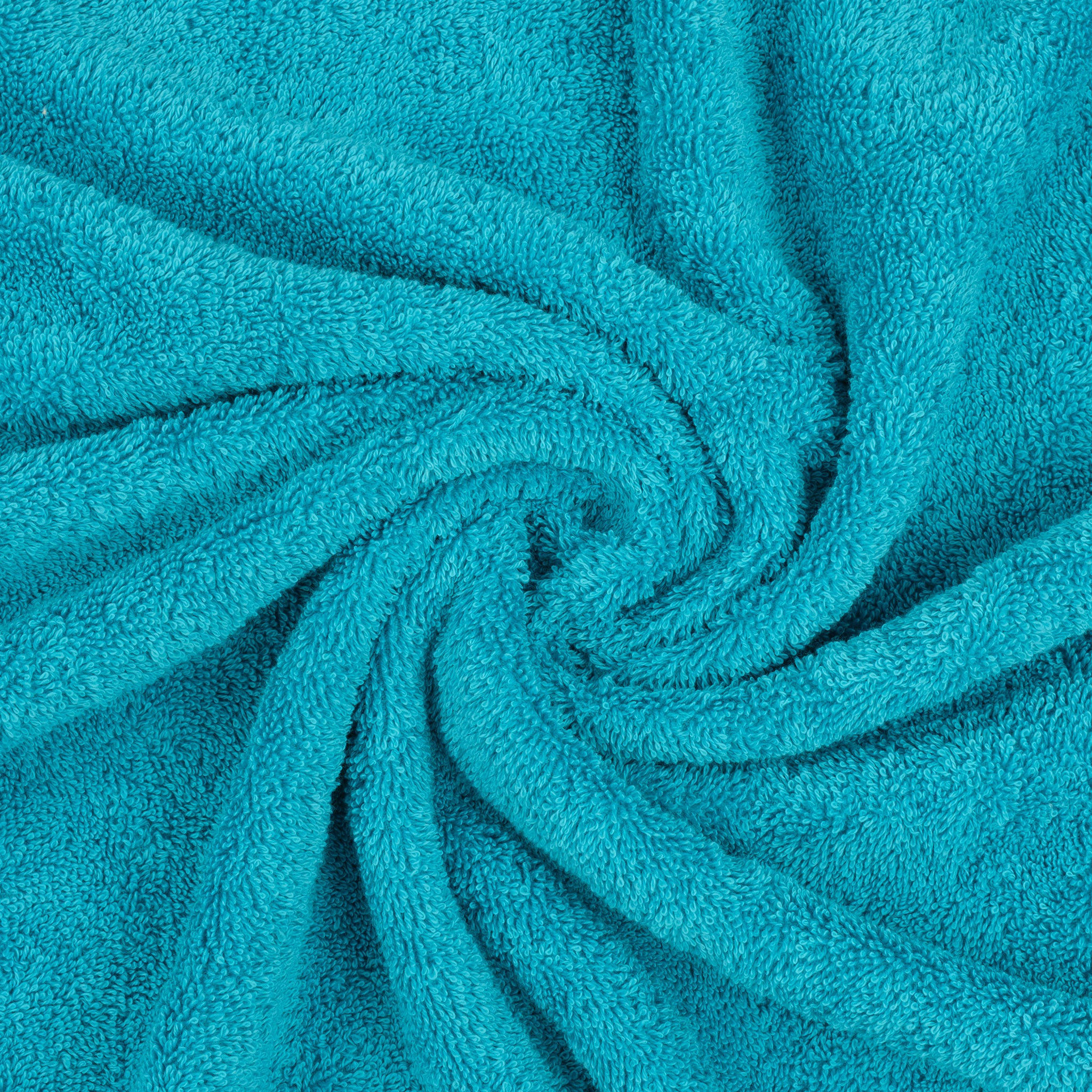 American Soft Linen 6 Piece Best Bath Towels Set 100% Cotton Turkish Towels with 20 Different Colors Aqua-Blue-7
