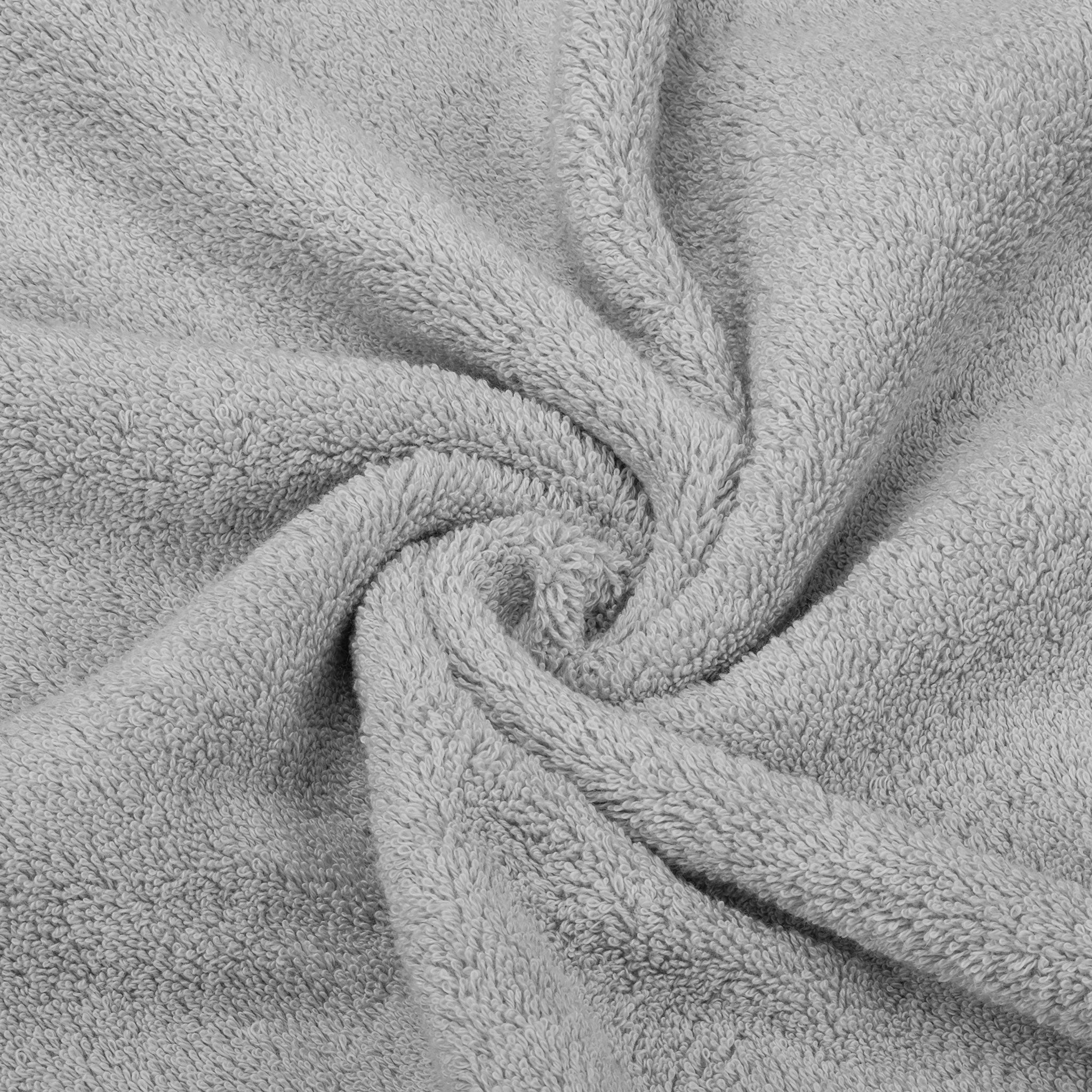 American Soft Linen 6 Piece Best Bath Towels Set 100% Cotton Turkish Towels with 20 Different Colors Rockridge-Gray-7