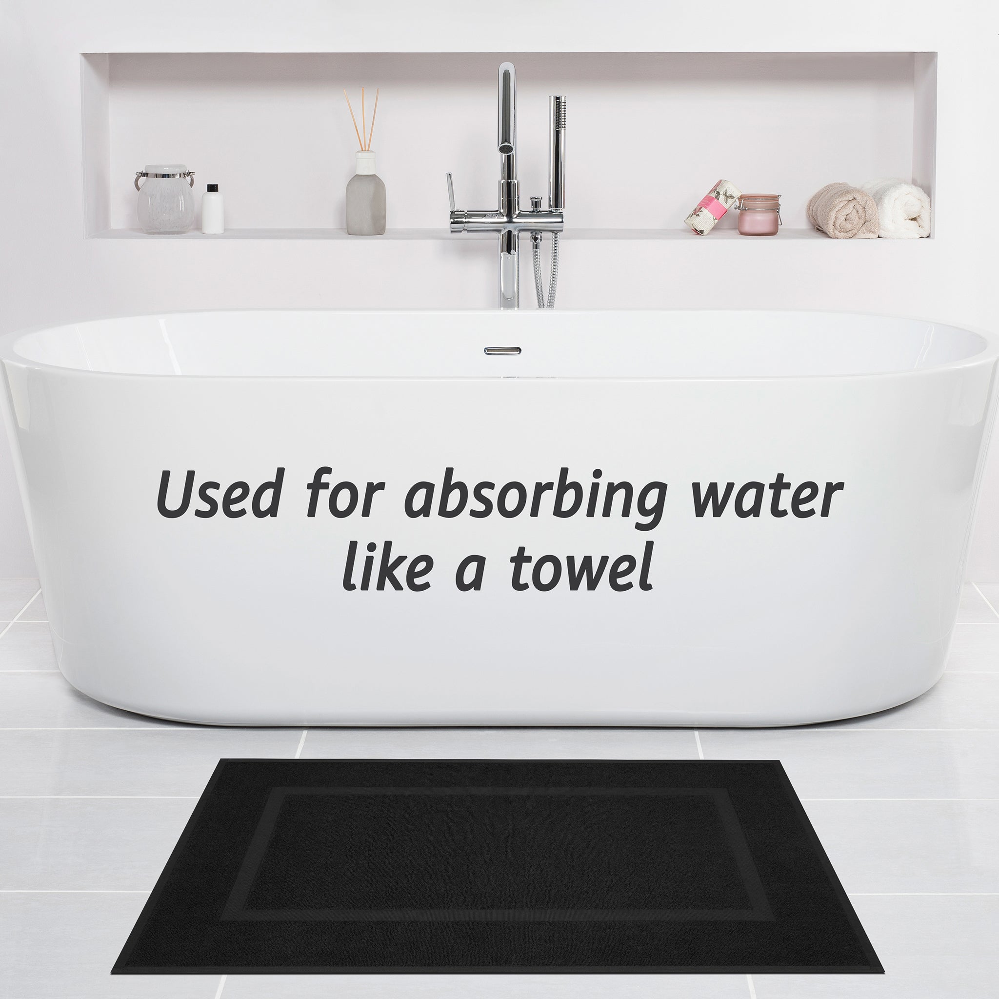 American Soft Linen Bekos 100% Cotton Bath Mat Set, 2 Piece 20x34 inches Wholesale Bath Rugs for Bathroom