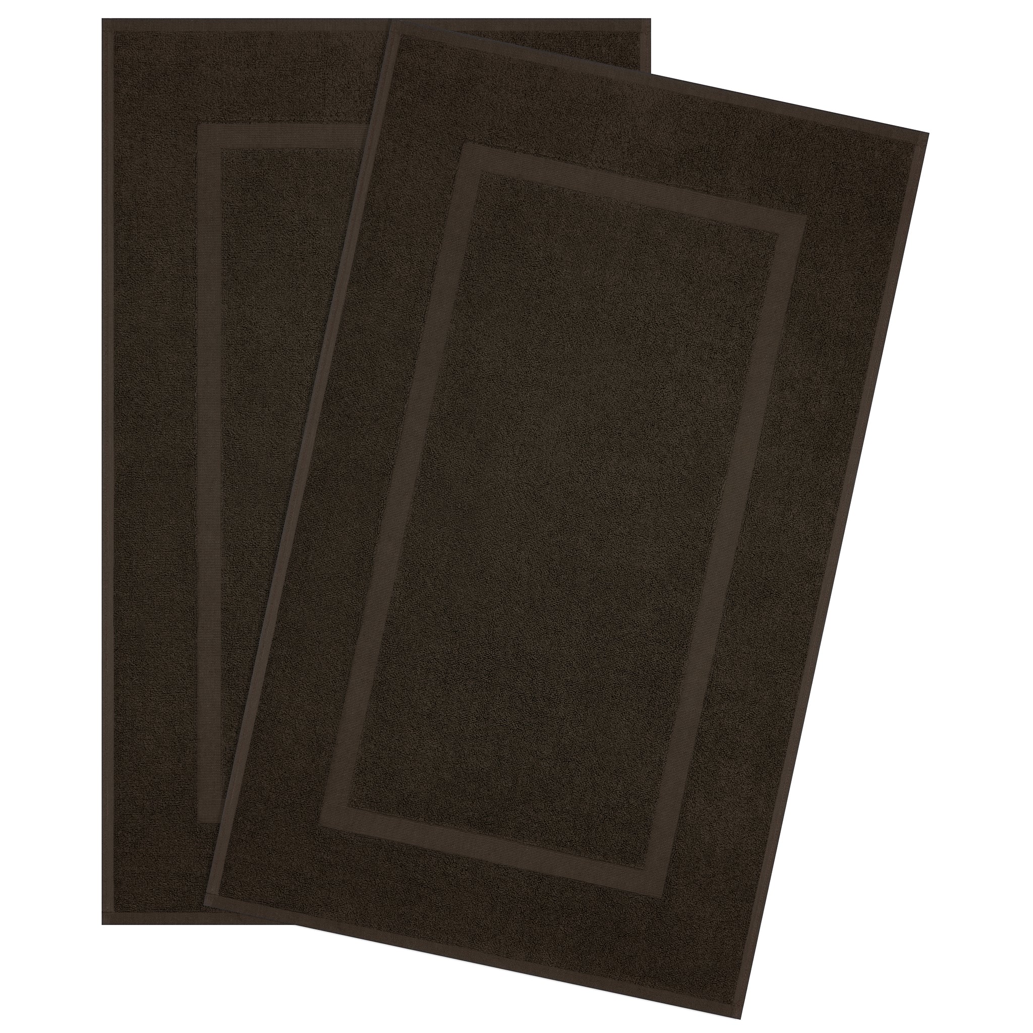 American Soft Linen Bekos 100% Cotton Bath Mat Set, 2 Piece 20x34 inches Wholesale Bath Rugs for Bathroom