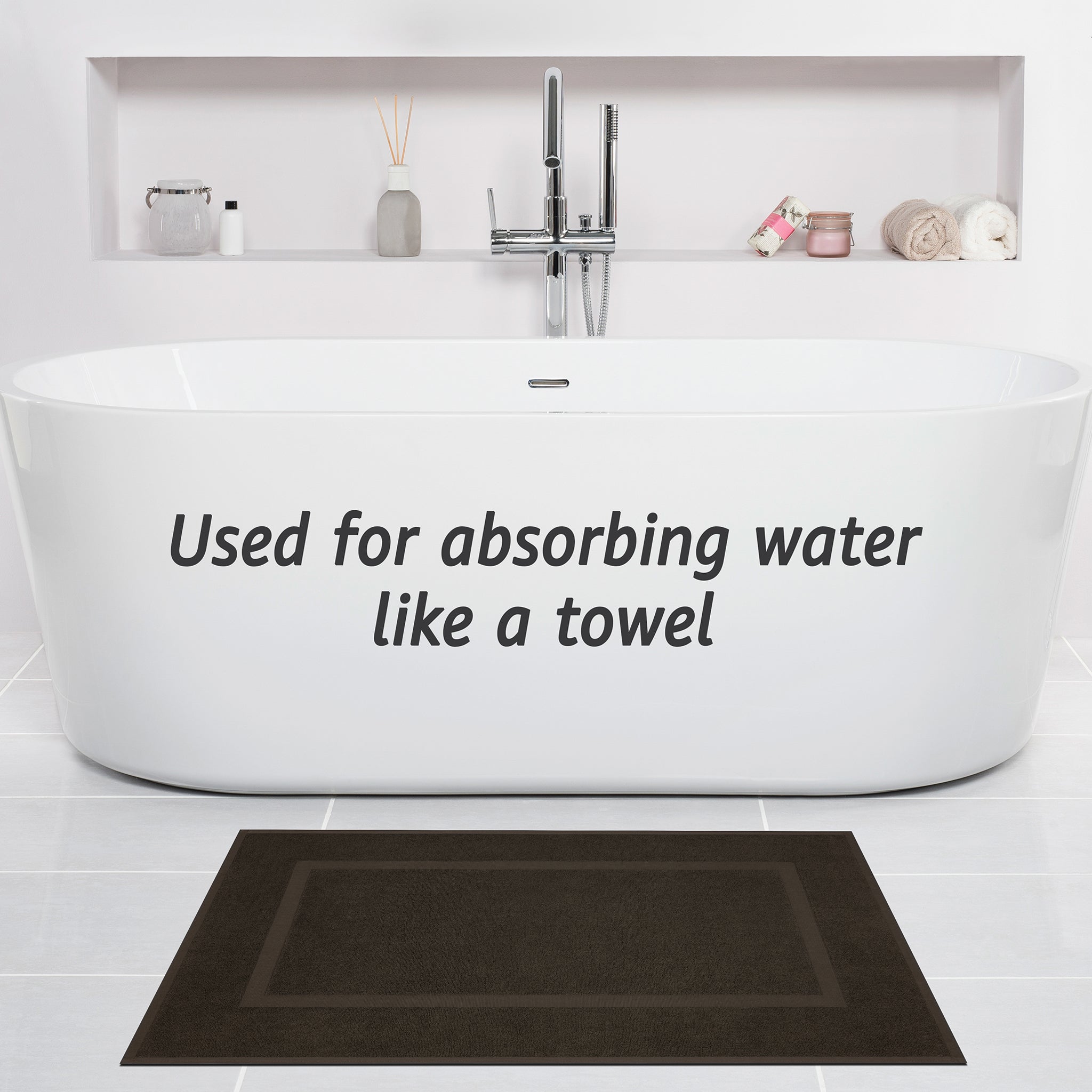 American Soft Linen Bekos 100% Cotton Bath Mat Set, 2 Piece 20x34 inches Wholesale Bath Rugs for Bathroom