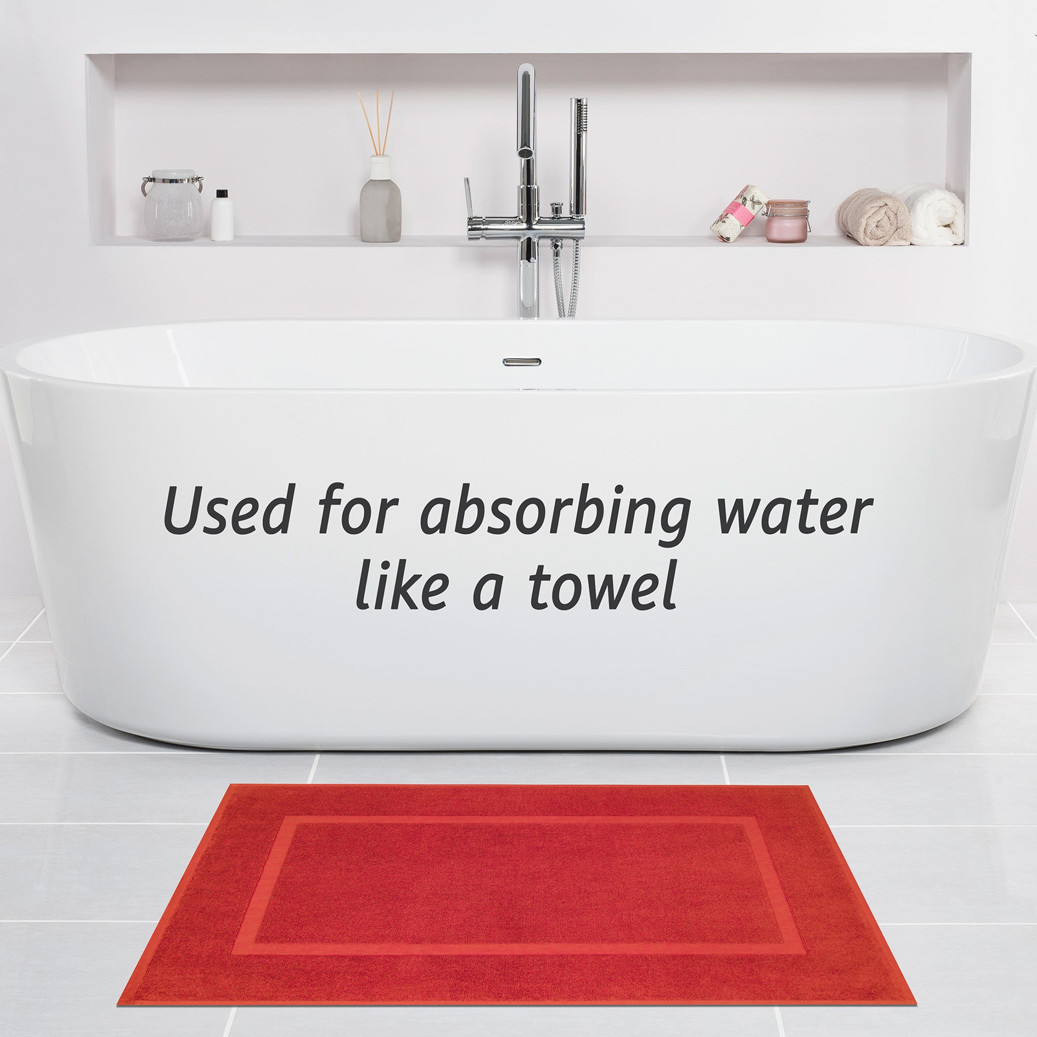 American Soft Linen Bekos 100% Cotton Bath Mat Set, 2 Piece 20x34 inches Wholesale Bath Rugs for Bathroom