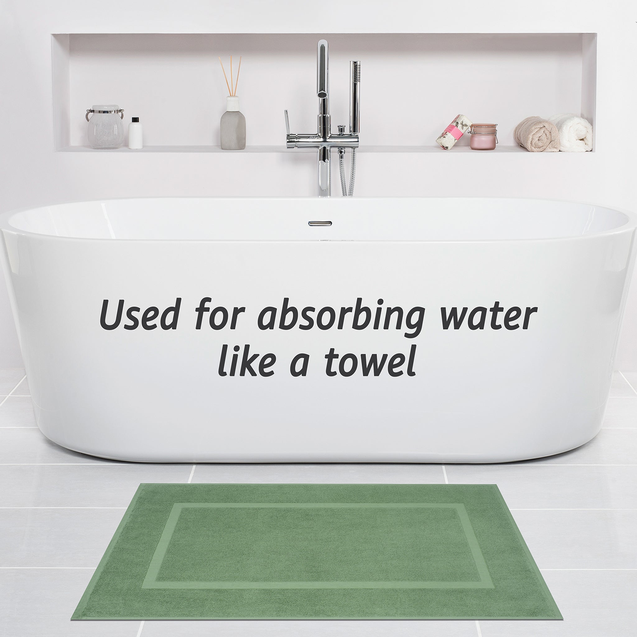 American Soft Linen Bekos 100% Cotton Bath Mat Set, 2 Piece 20x34 inches Wholesale Bath Rugs for Bathroom