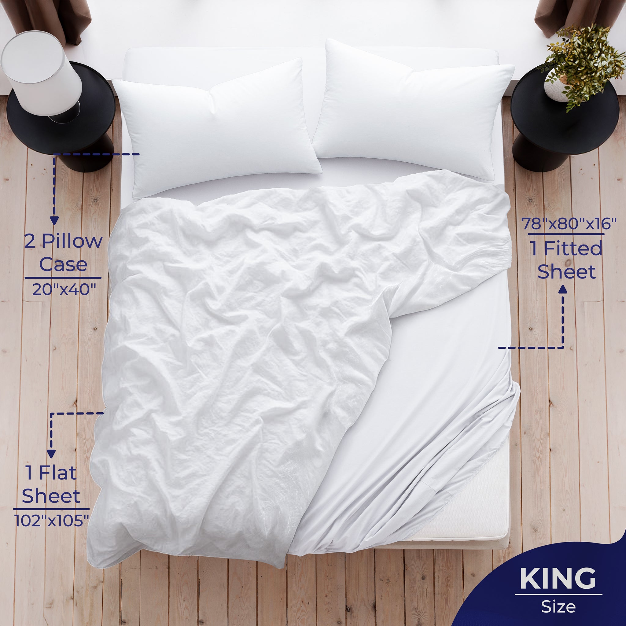 American Soft Linen Luxury 100% Cotton Sateen Weave Sheets Set - Wholesale Bed Sheet Sets