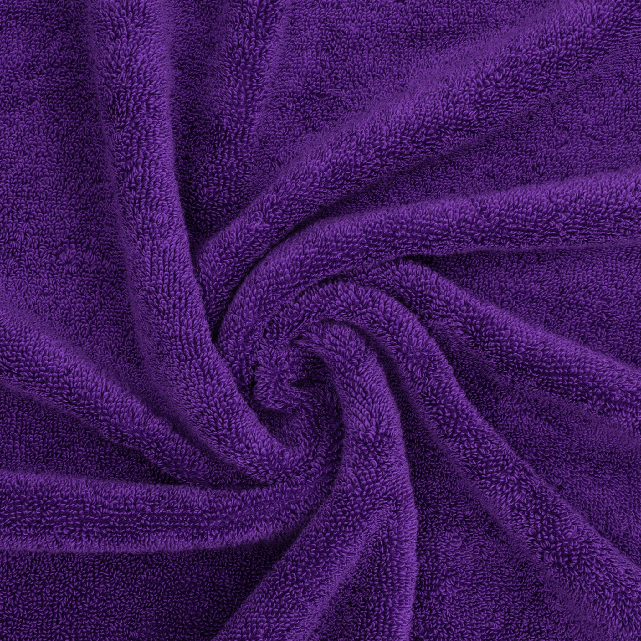 American Soft Linen Salem 4-Pack Hand Towel Sets, 100% Cotton Luxury Turkish Towels, Super Soft, Absorbent, Premium Wholesale Hand Towels - Purple 7