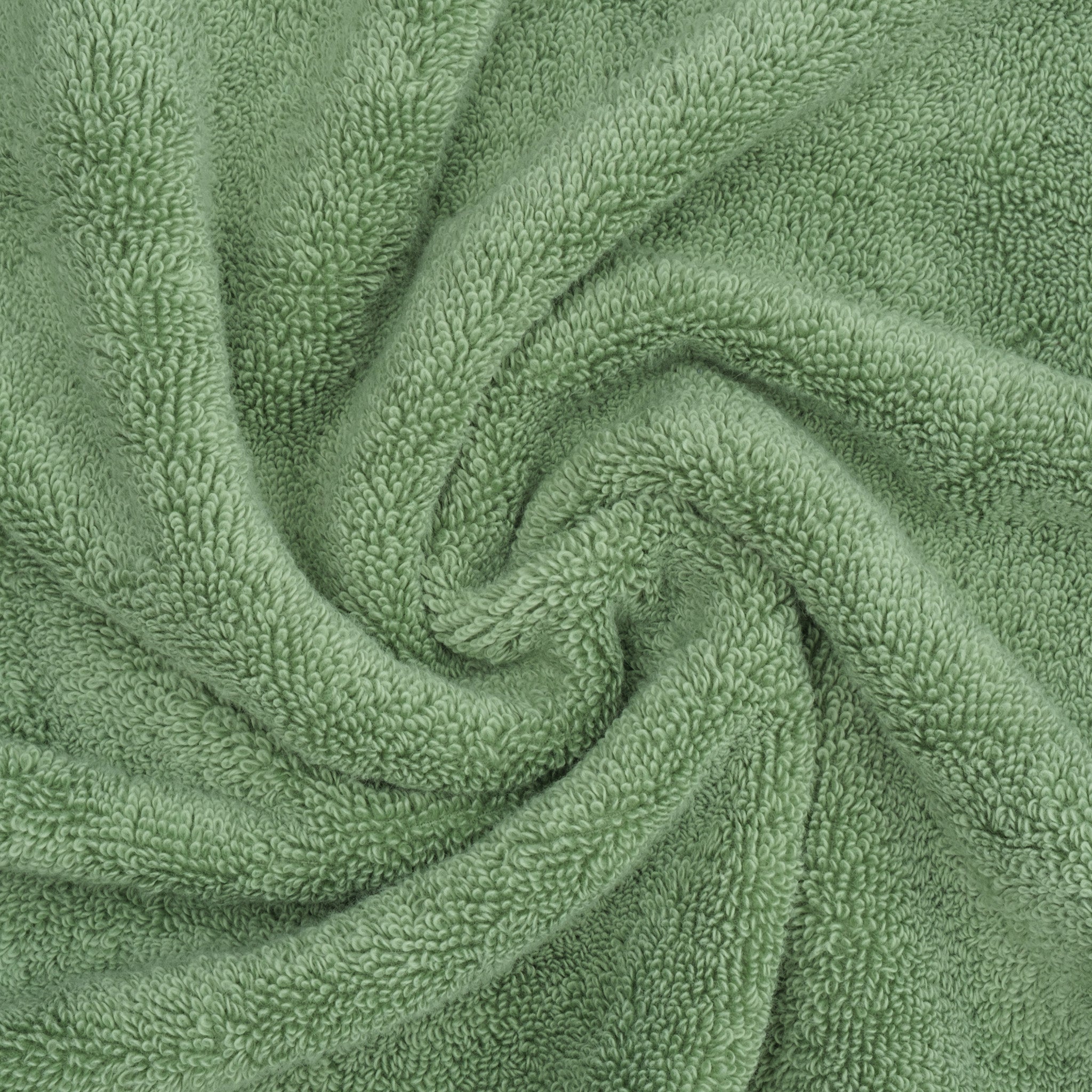 American Soft Linen Salem 4-Pack Hand Towel Sets, 100% Cotton Luxury Turkish Towels, Super Soft, Absorbent, Premium Wholesale Hand Towels - Sage Green 7