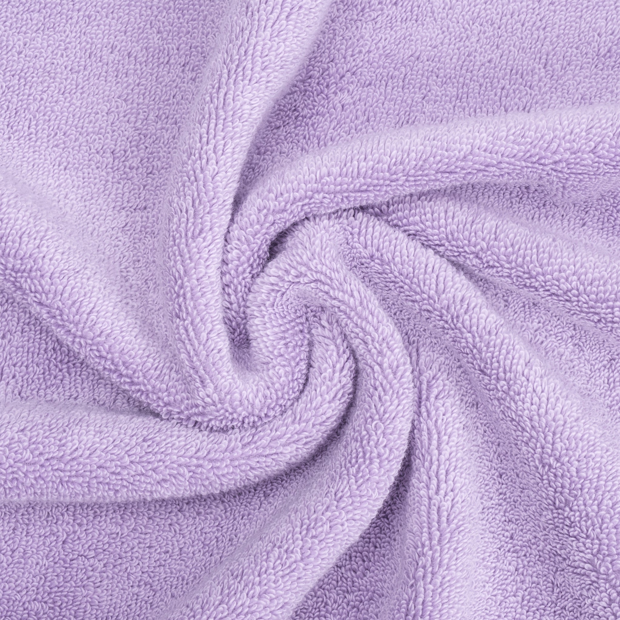 American Soft Linen Salem Collection 6 Piece 100% Cotton Luxury Bath Towel Set Lilac-8