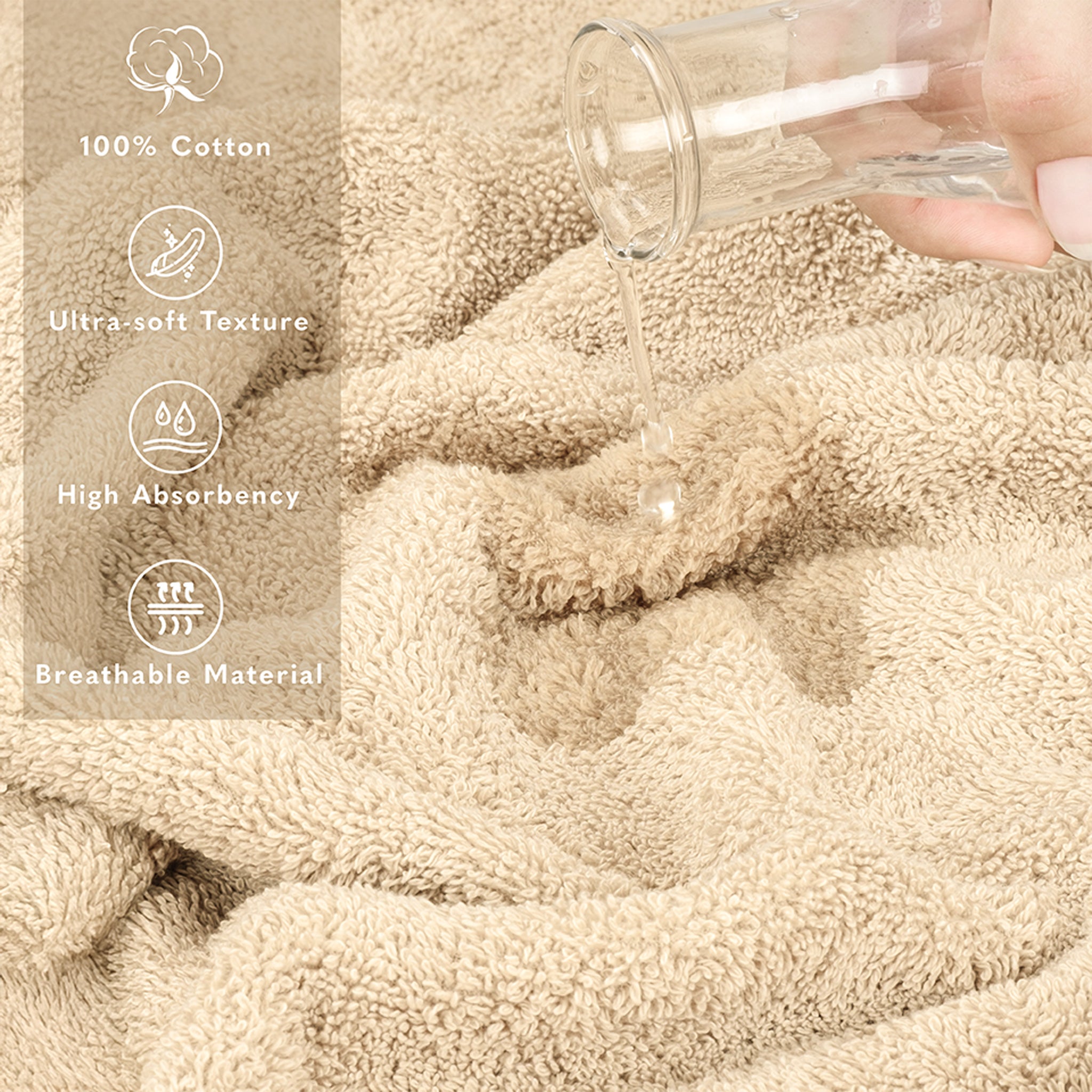 40x80 Oversized Bath Sheets – 12 Pack | Premium 600 GSM Cotton