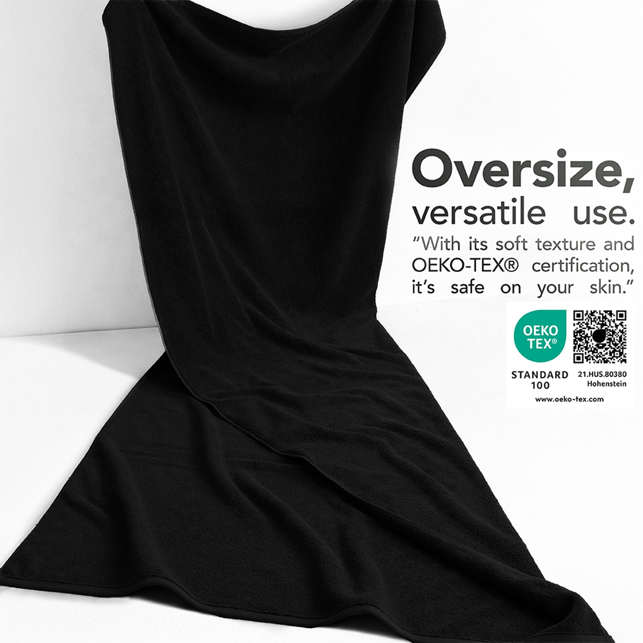 40x80 Oversized Bath Sheets – 12 Pack | Premium 600 GSM Cotton