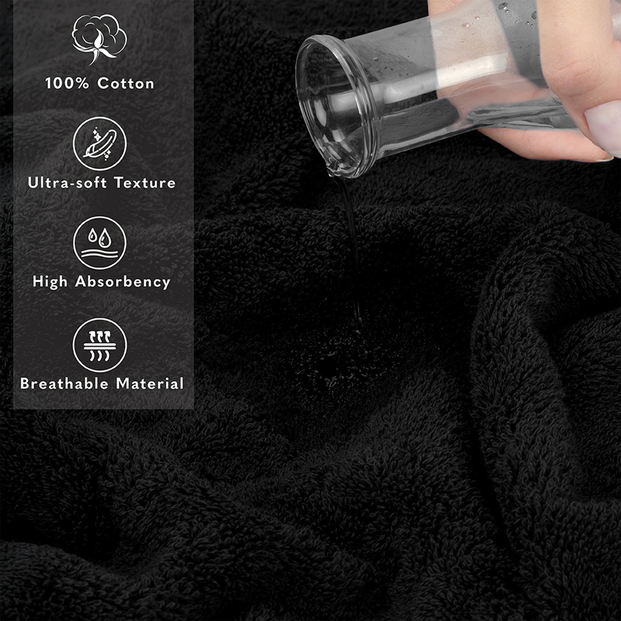 40x80 Oversized Bath Sheets – 12 Pack | Premium 600 GSM Cotton