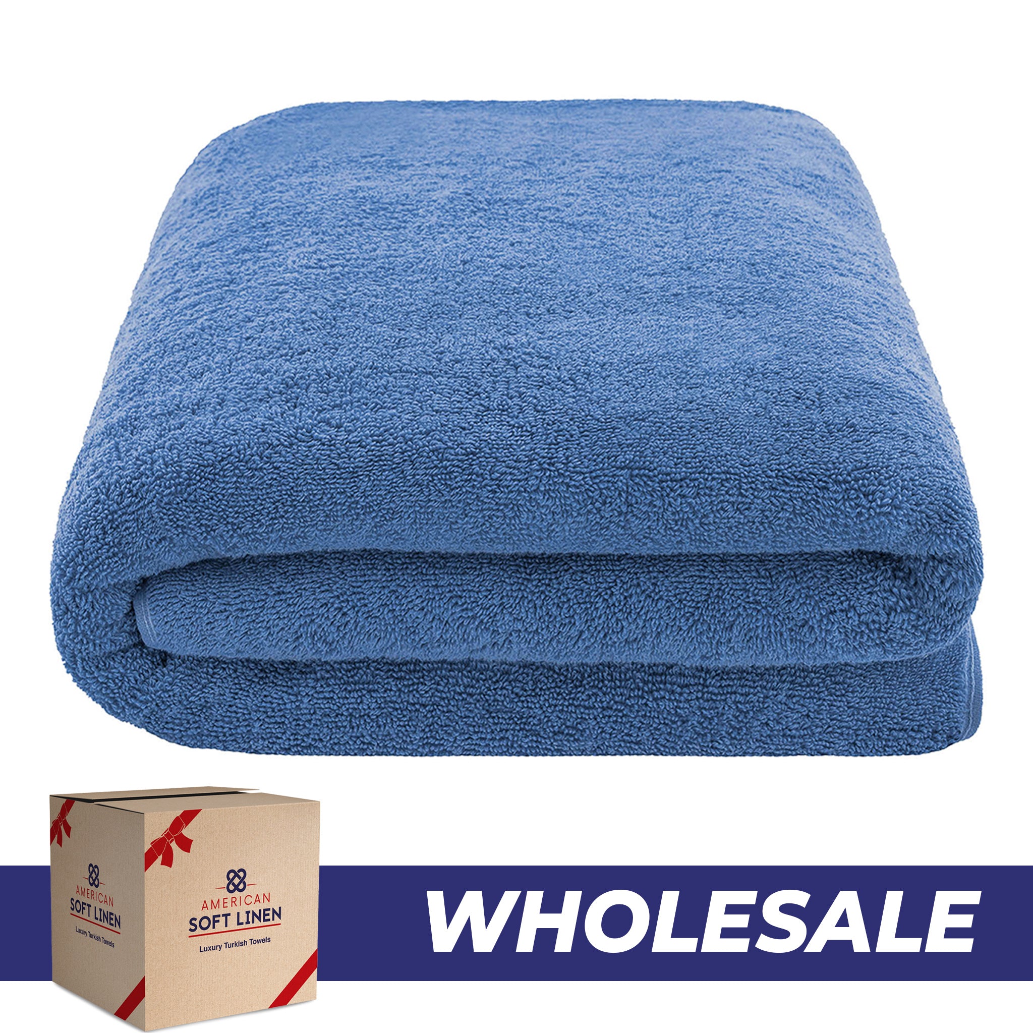 40x80 Oversized Bath Sheets – 12 Pack | Premium 600 GSM Cotton