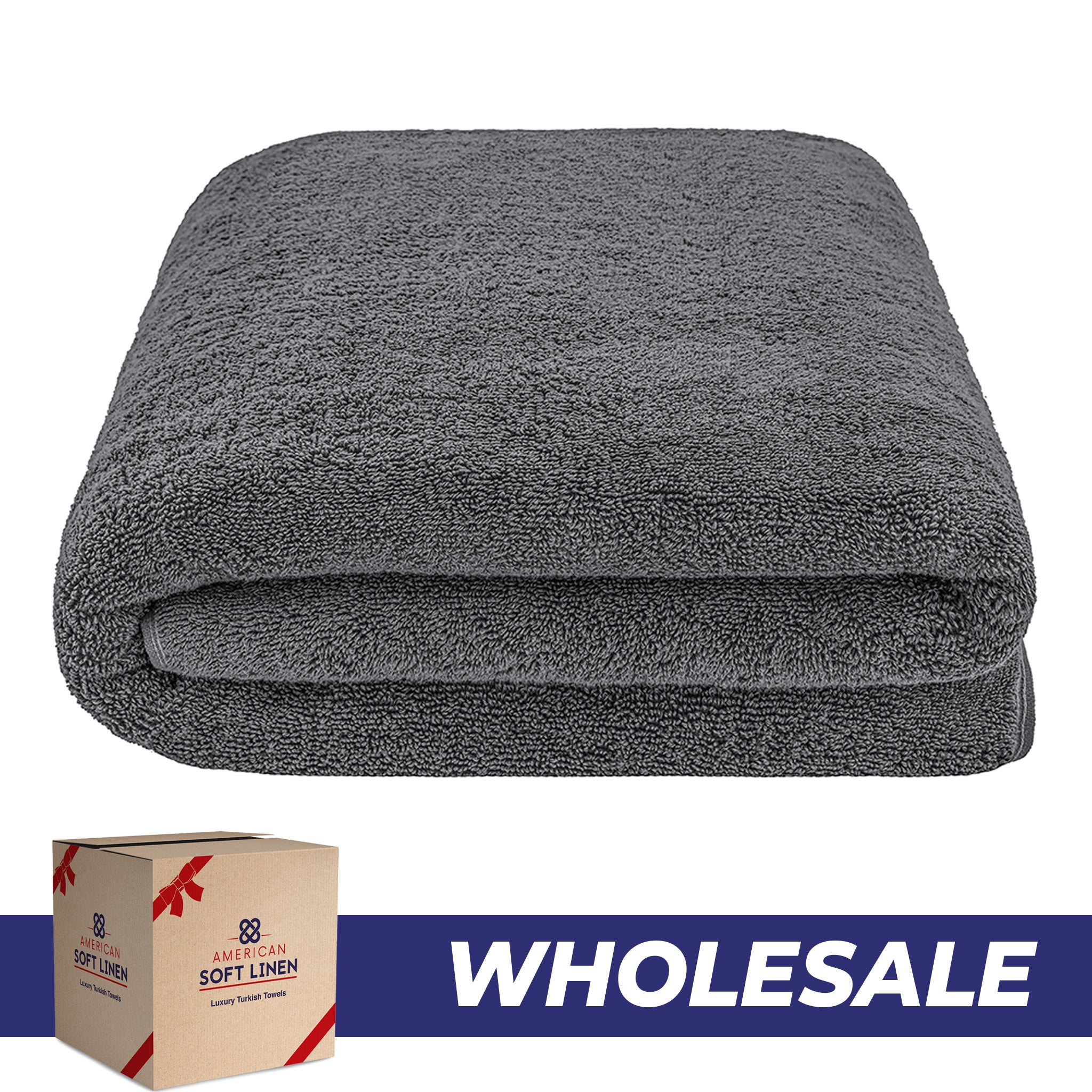 40x80 Oversized Bath Sheets – 12 Pack | Premium 600 GSM Cotton