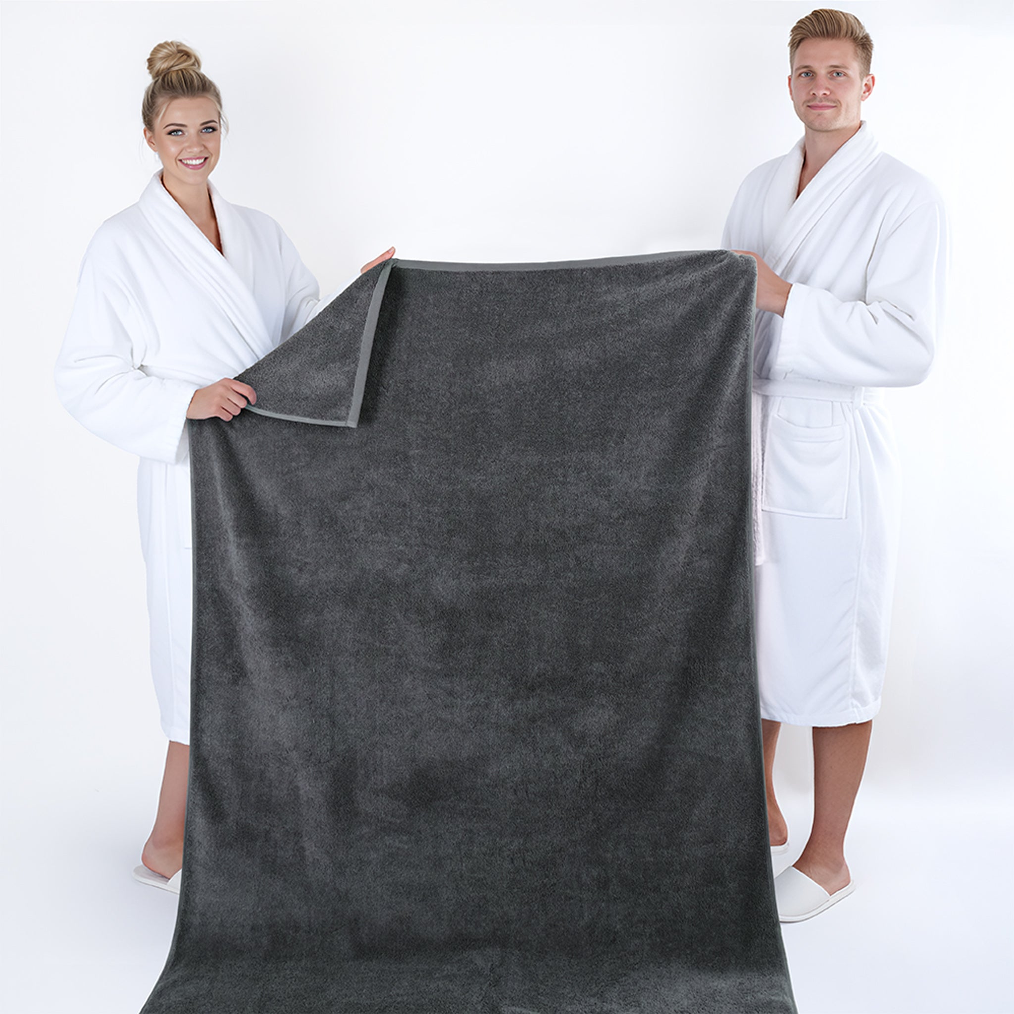 40x80 Oversized Bath Sheets – 12 Pack | Premium 600 GSM Cotton