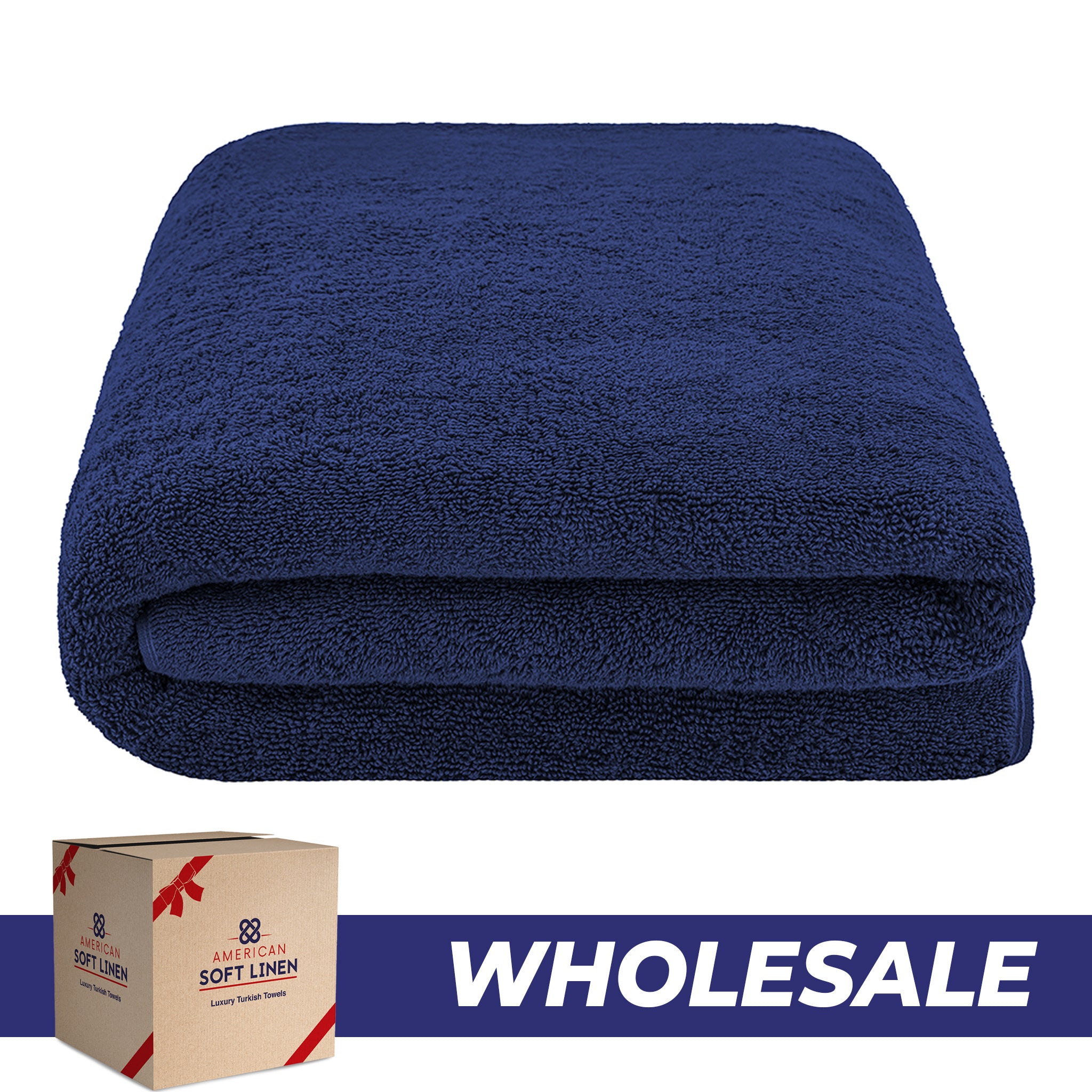 40x80 Oversized Bath Sheets – 12 Pack | Premium 600 GSM Cotton