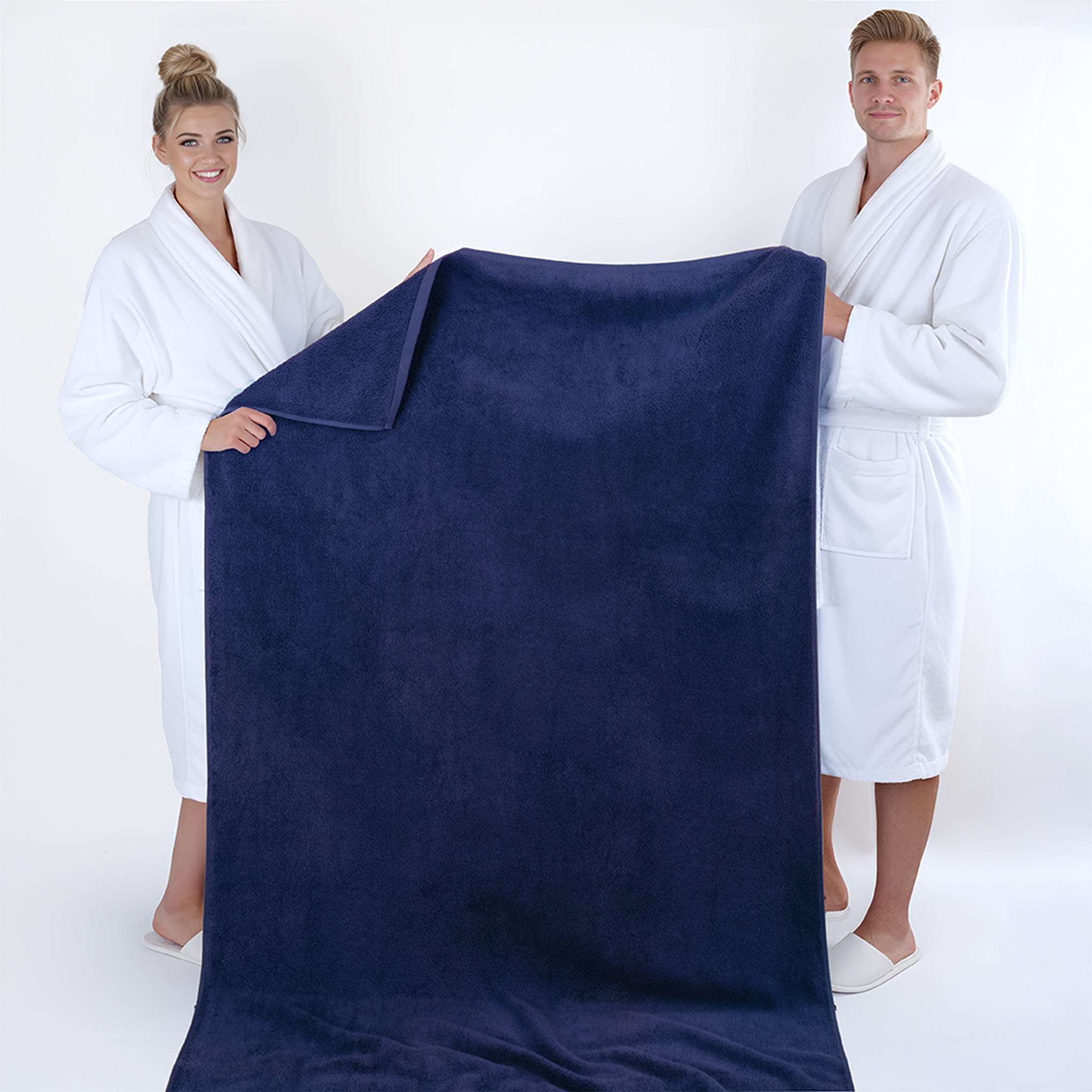40x80 Oversized Bath Sheets – 12 Pack | Premium 600 GSM Cotton