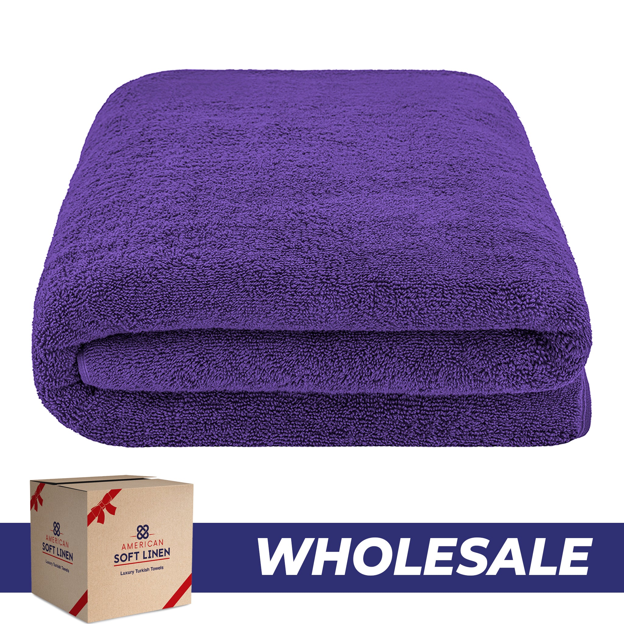 40x80 Oversized Bath Sheets – 12 Pack | Premium 600 GSM Cotton