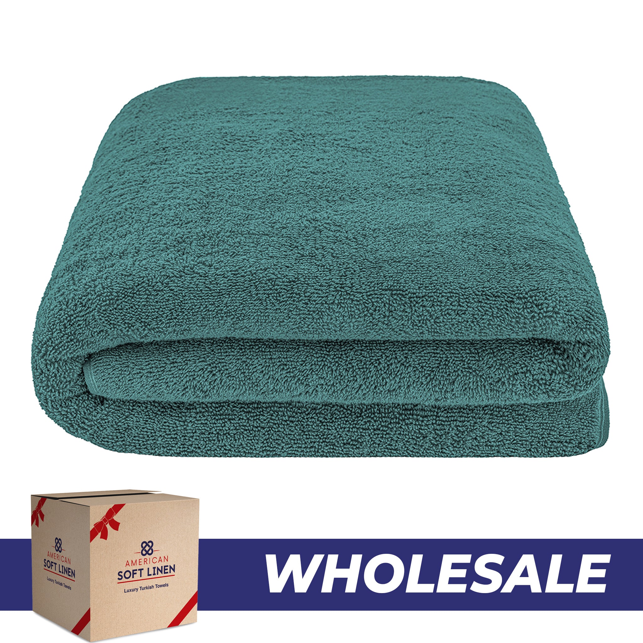 40x80 Oversized Bath Sheets – 12 Pack | Premium 600 GSM Cotton