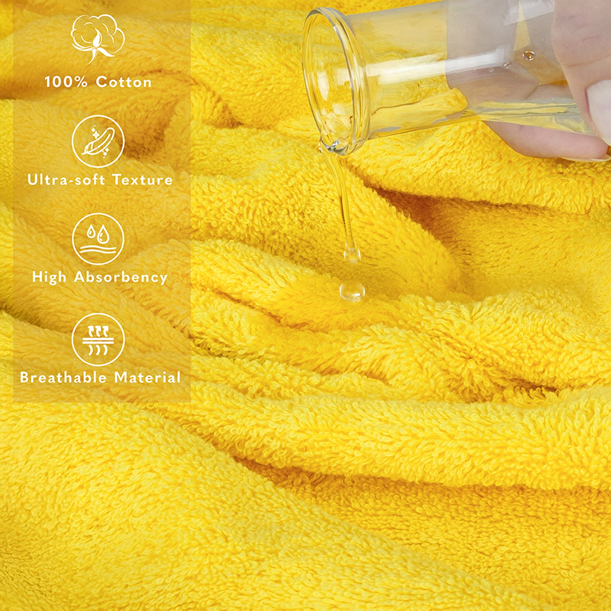 40x80 Oversized Bath Sheets – 12 Pack | Premium 600 GSM Cotton