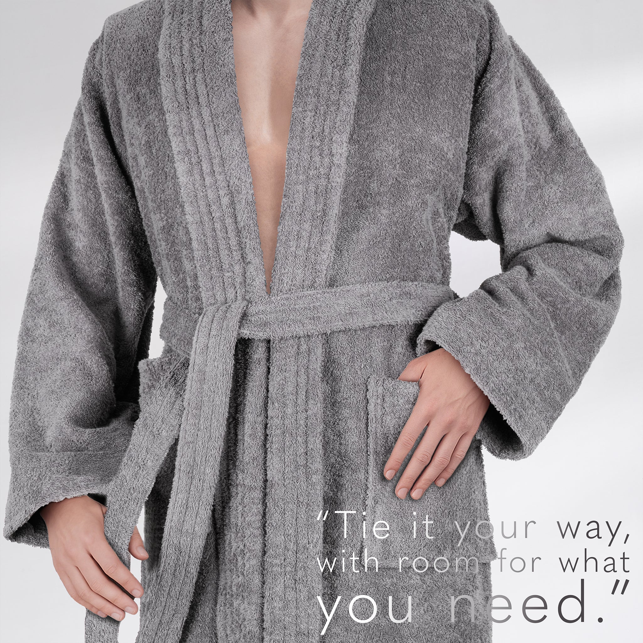 American Soft Linen Luxury Men’s 100% Cotton Turkish Bathrobe – Quick Dry, Soft, Absorbent & Lightweight