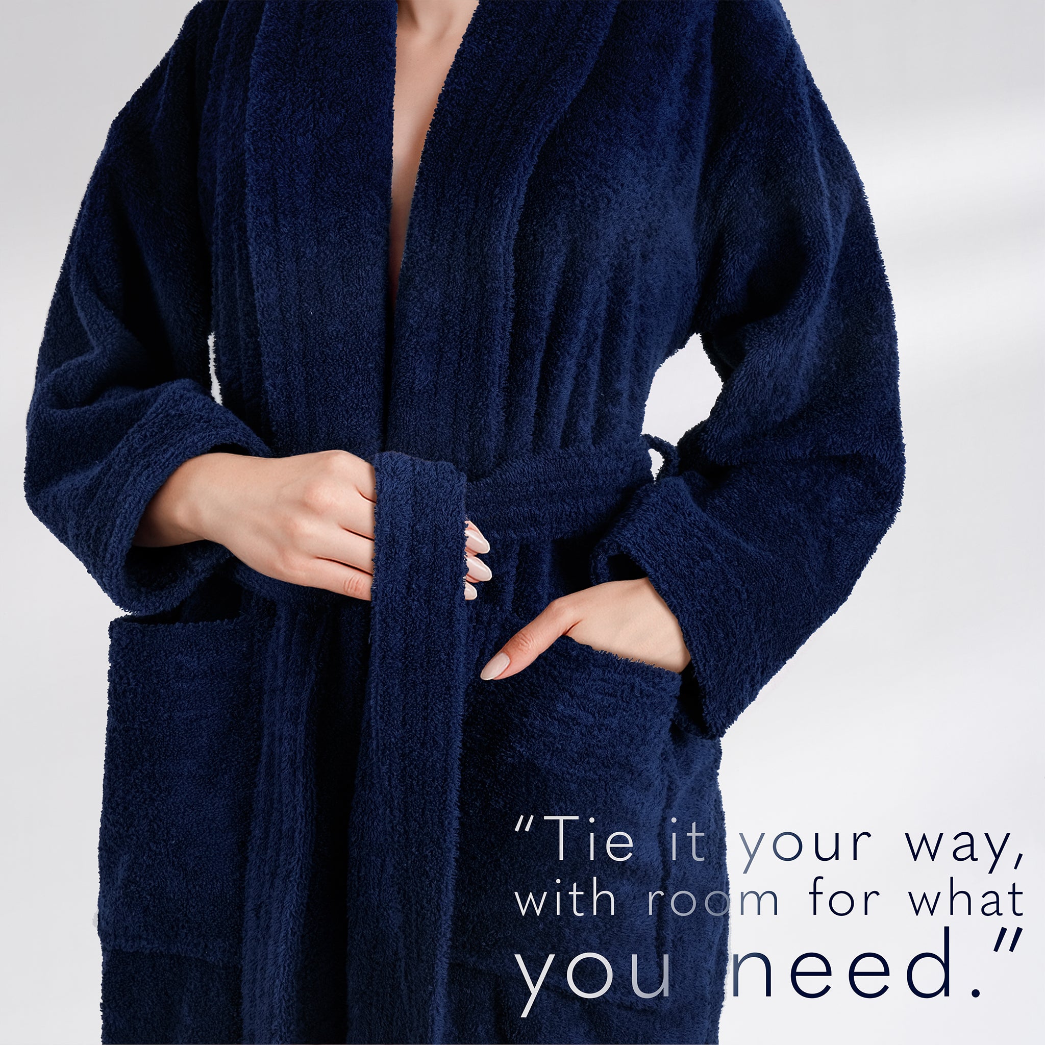 American Soft Linen Luxury Women’s 100% Cotton Turkish Bathrobe – Quick Dry, Soft, Absorbent & Lightweight