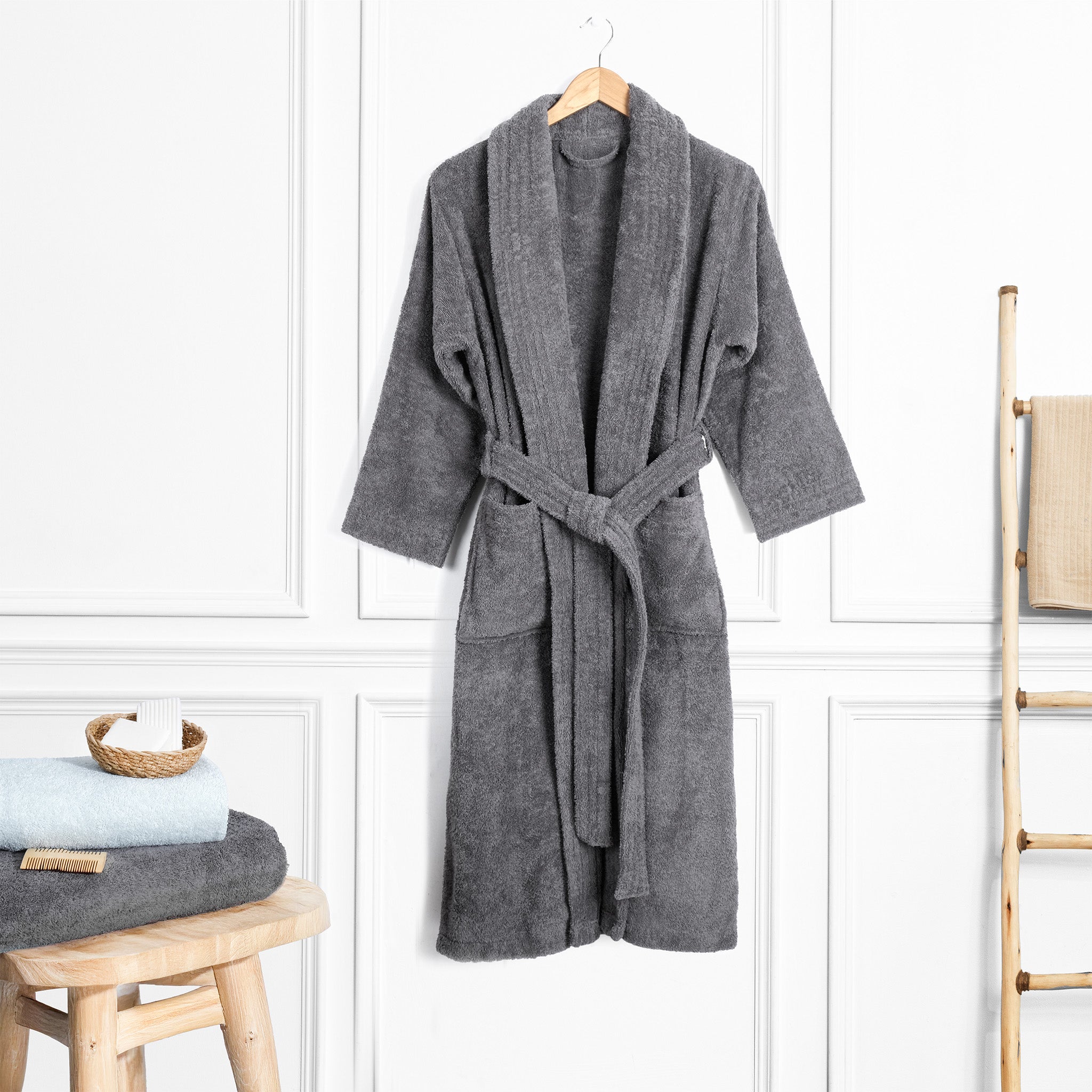 American Soft Linen Luxury Women’s 100% Cotton Turkish Bathrobe – Quick Dry, Soft, Absorbent & Lightweight