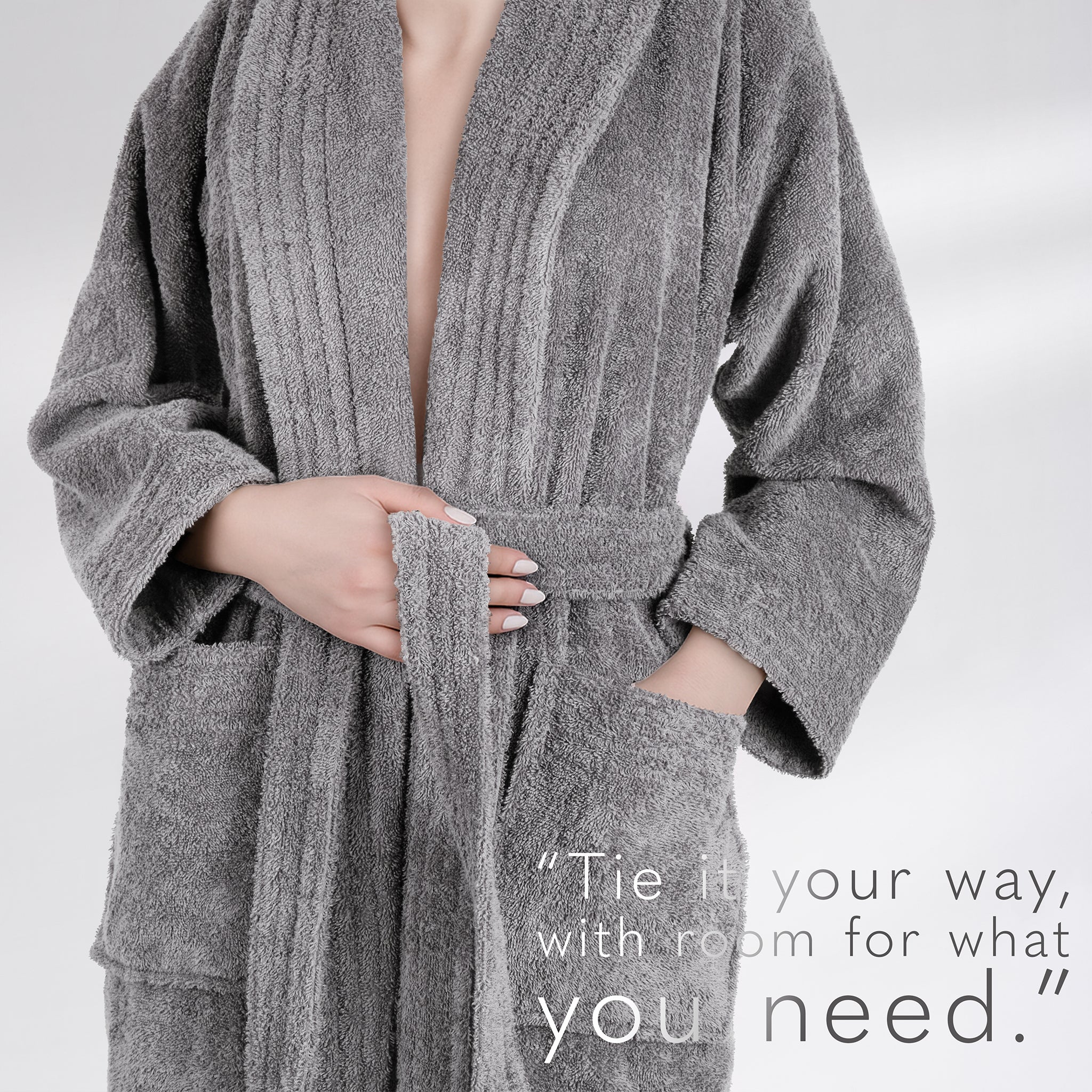 American Soft Linen Luxury Women’s 100% Cotton Turkish Bathrobe – Quick Dry, Soft, Absorbent & Lightweight