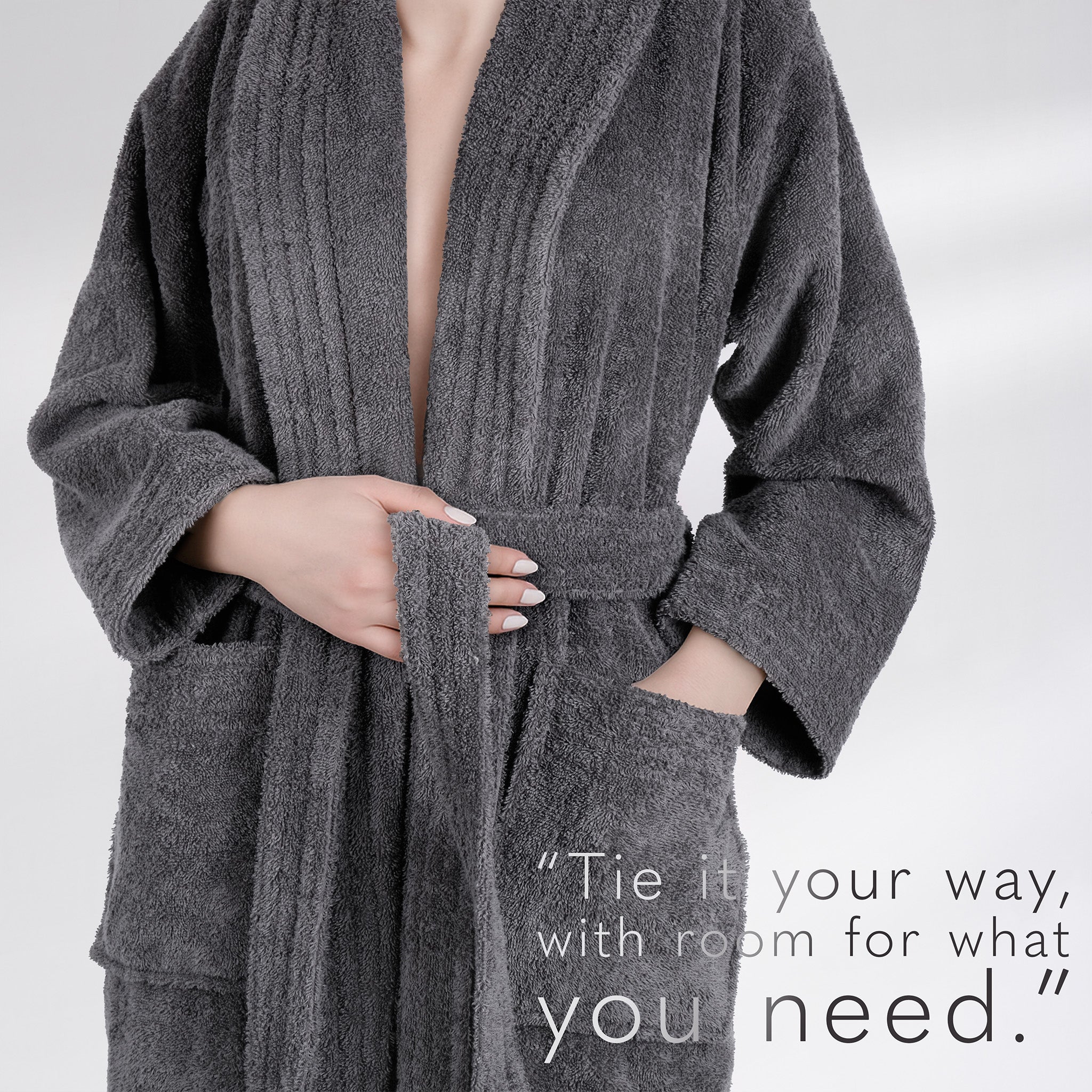 American Soft Linen Luxury Women’s 100% Cotton Turkish Bathrobe – Quick Dry, Soft, Absorbent & Lightweight