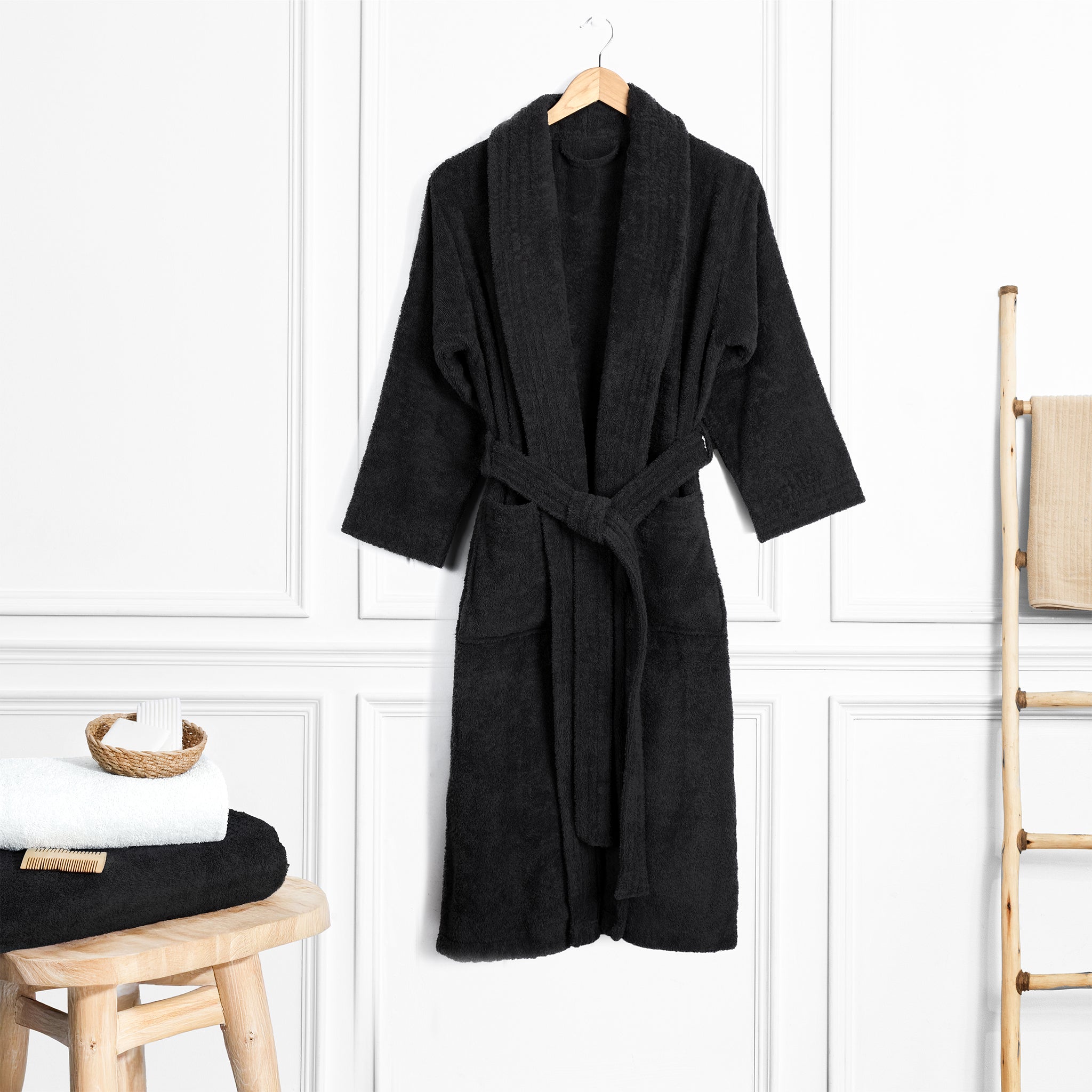 American Soft Linen Luxury Women’s 100% Cotton Turkish Bathrobe – Quick Dry, Soft, Absorbent & Lightweight