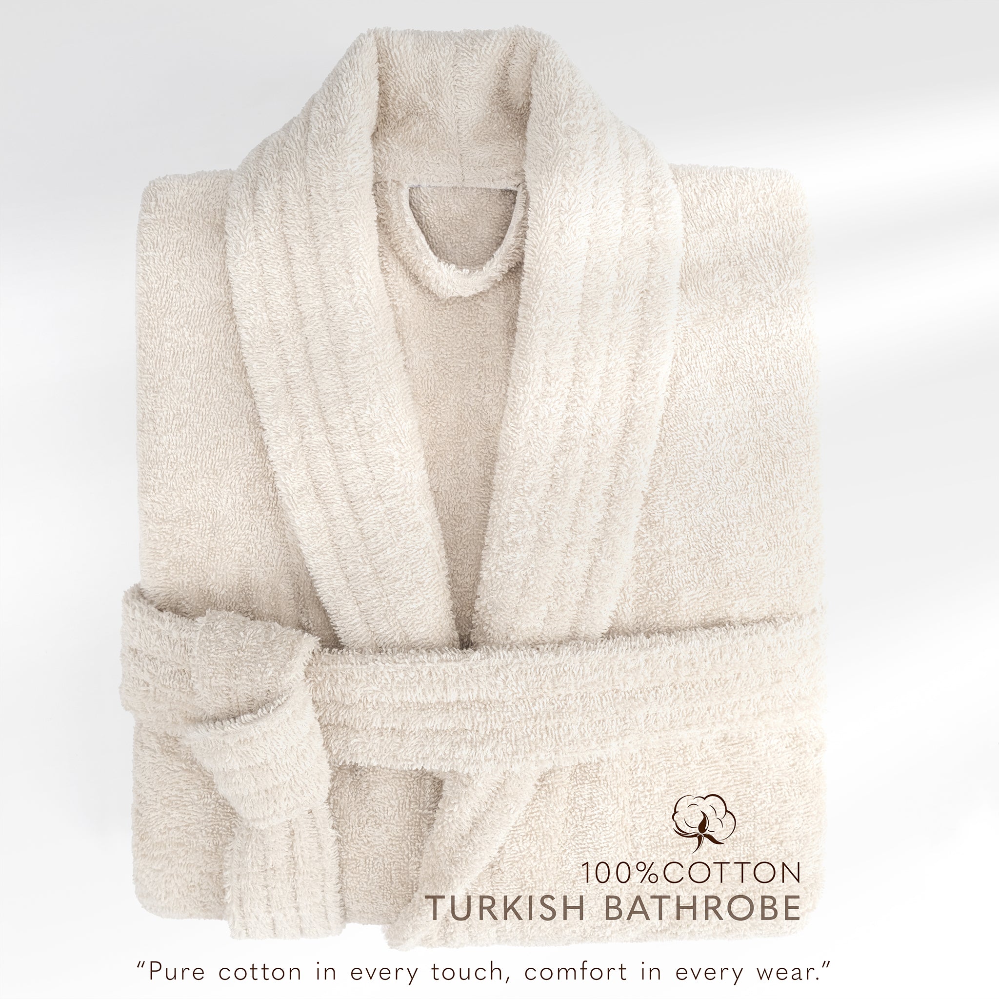 American Soft Linen Luxury Women’s 100% Cotton Turkish Bathrobe – Quick Dry, Soft, Absorbent & Lightweight