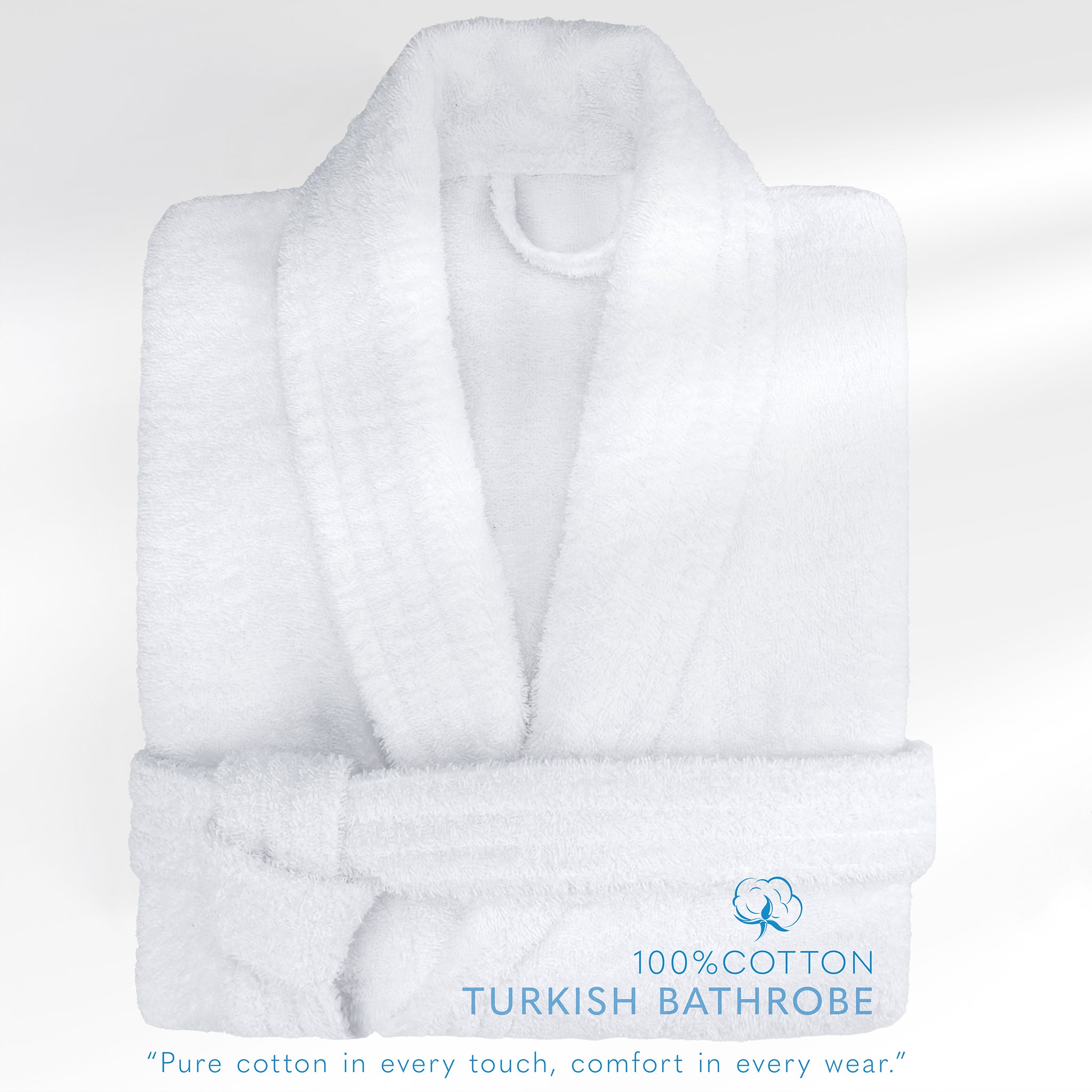 American Soft Linen Luxury Women’s 100% Cotton Turkish Bathrobe – Quick Dry, Soft, Absorbent & Lightweight