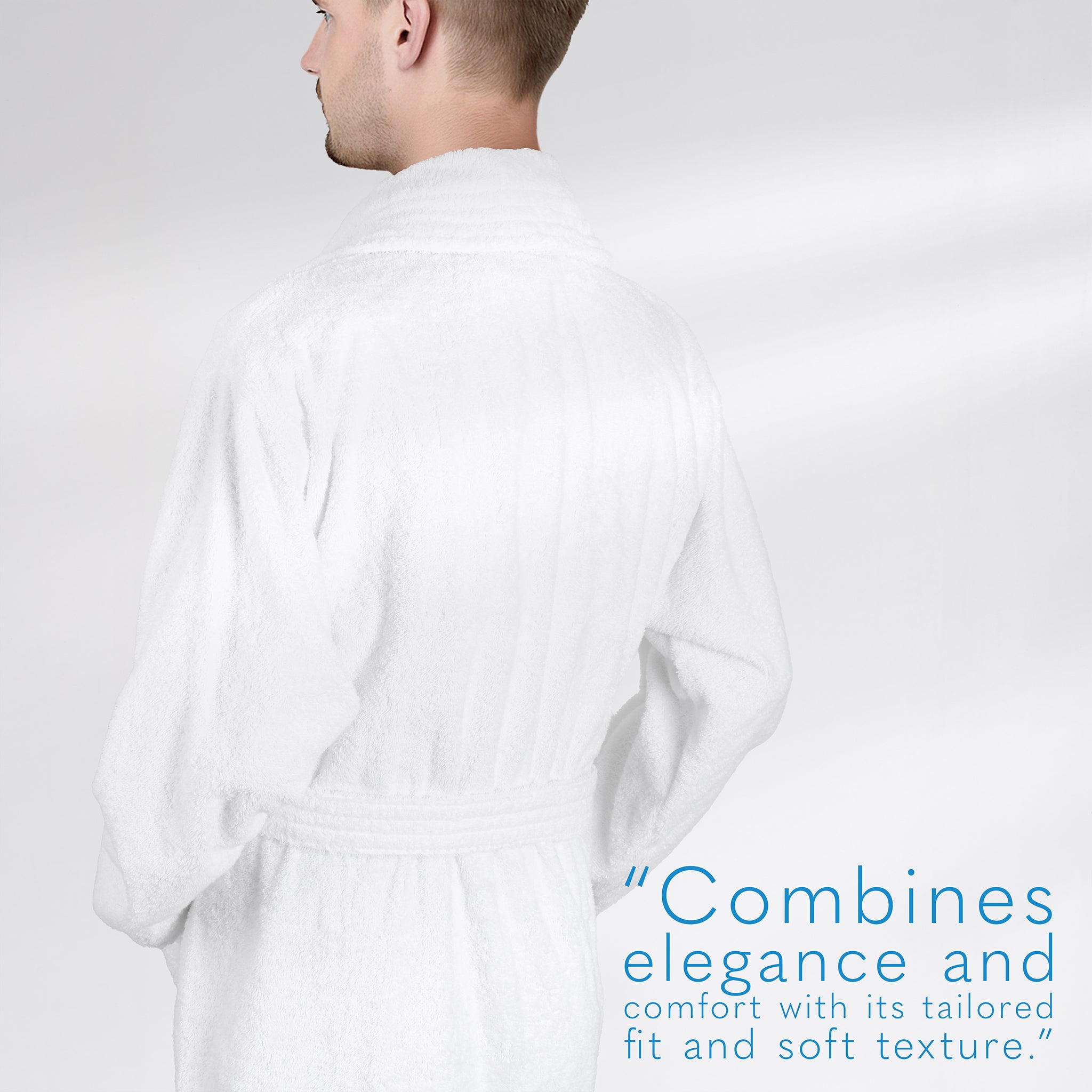 American Soft Linen Luxury Men’s Robe – 100% Cotton, Quick Dry, Turkish Bathrobe for Wholesale