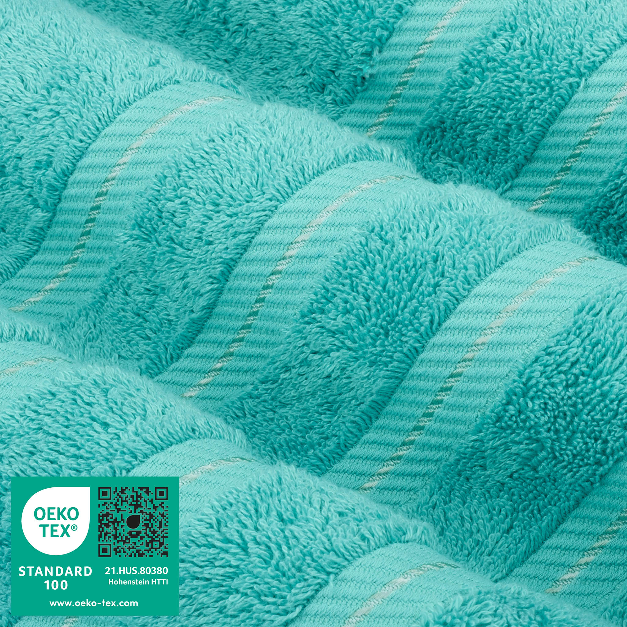 American Soft Linen 100% Turkish Cotton 4 Pack Bath Towel Set turquoise-blue-3