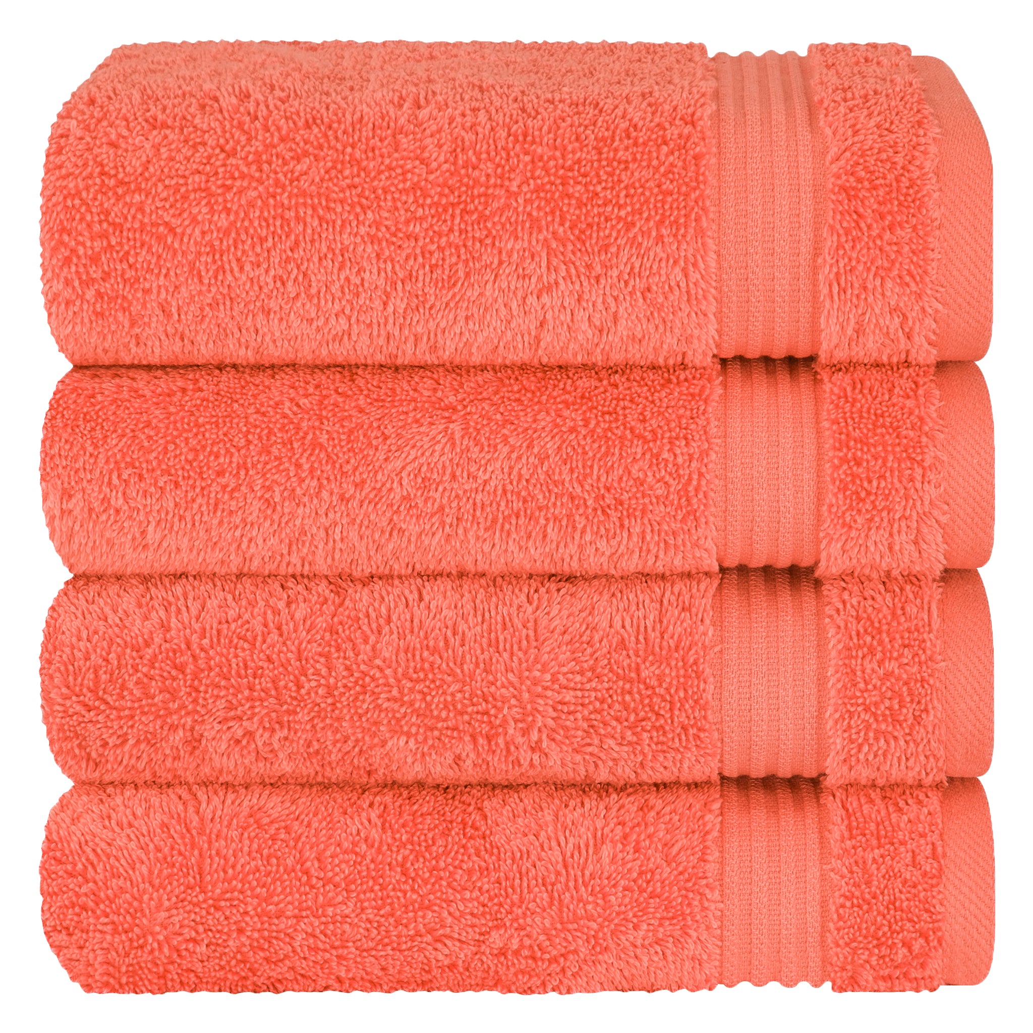 American Soft Linen Bekos 100% Cotton Turkish Towels, 4 Piece Hand Towel Set