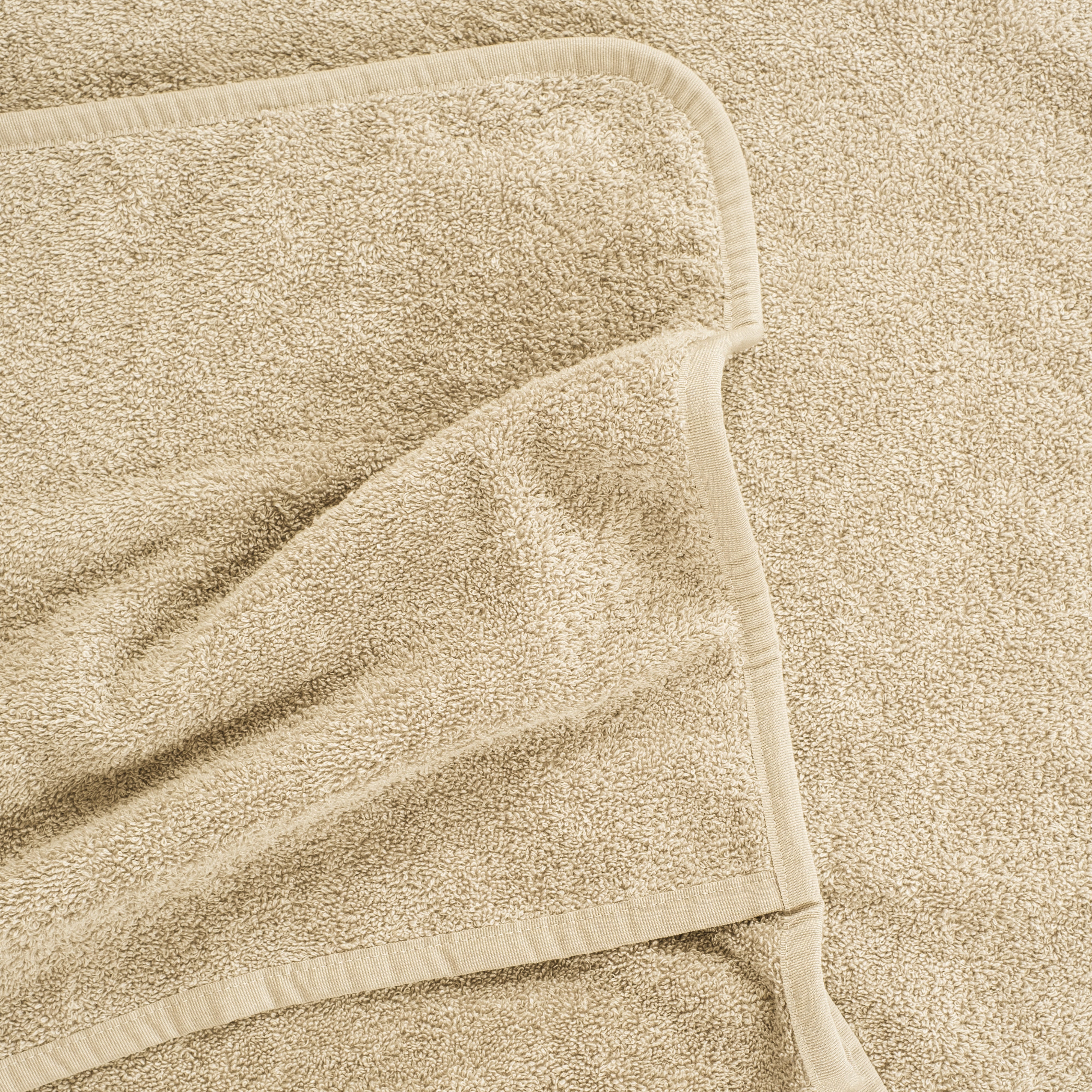 American Soft Linen - Chaise Lounge Covers Towels - Sand-Taupe -3