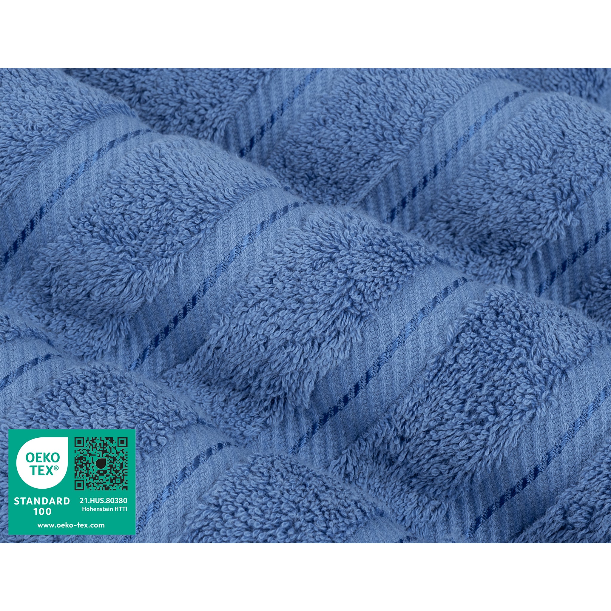 American Soft Linen 35x70 Inch 100% Turkish Cotton Jumbo Bath Sheet electric-blue-2
