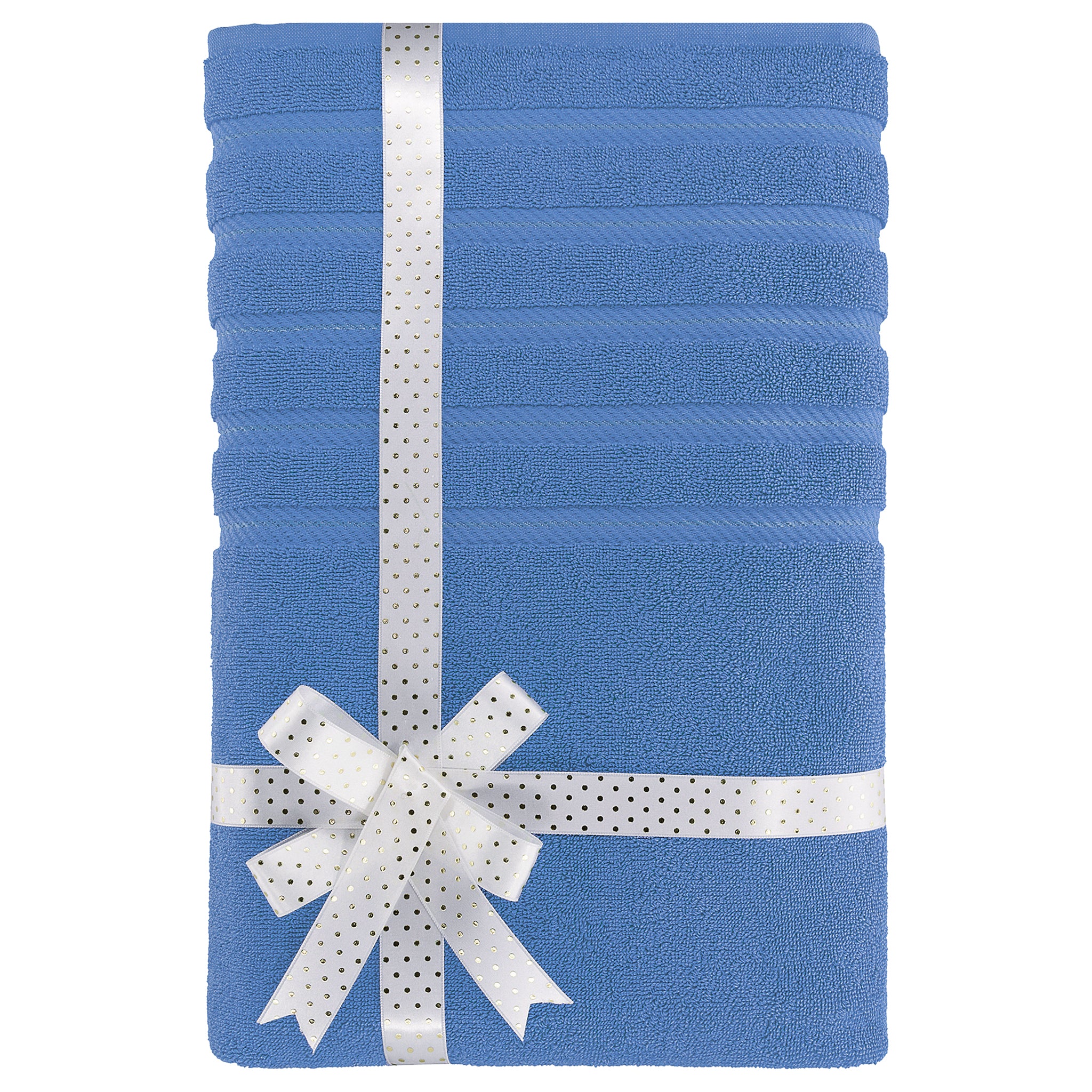 American Soft Linen 35x70 Inch 100% Turkish Cotton Jumbo Bath Sheet electric-blue-3