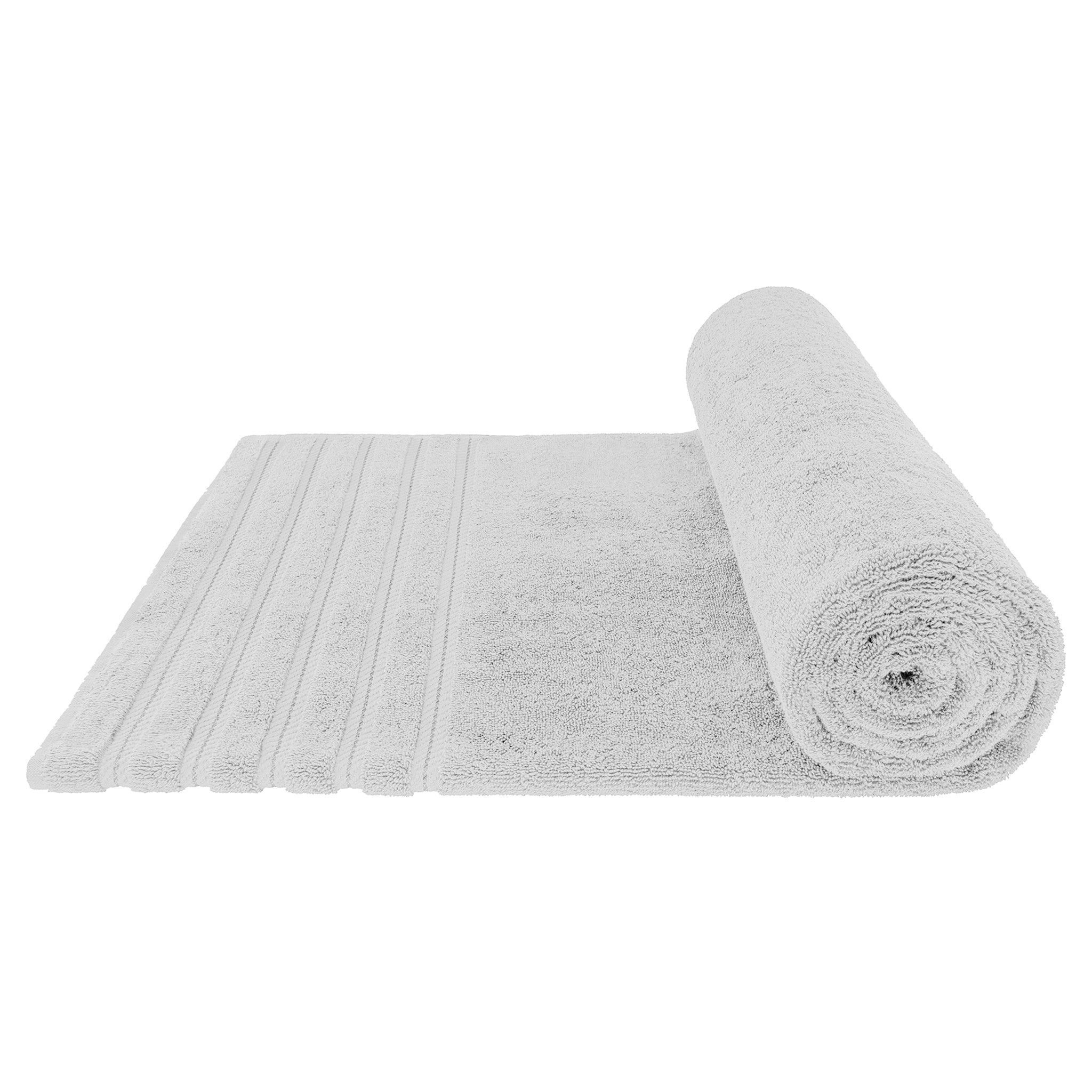 American Soft Linen 35x70 Inch 100% Turkish Cotton Jumbo Bath Sheet silver-gray-6