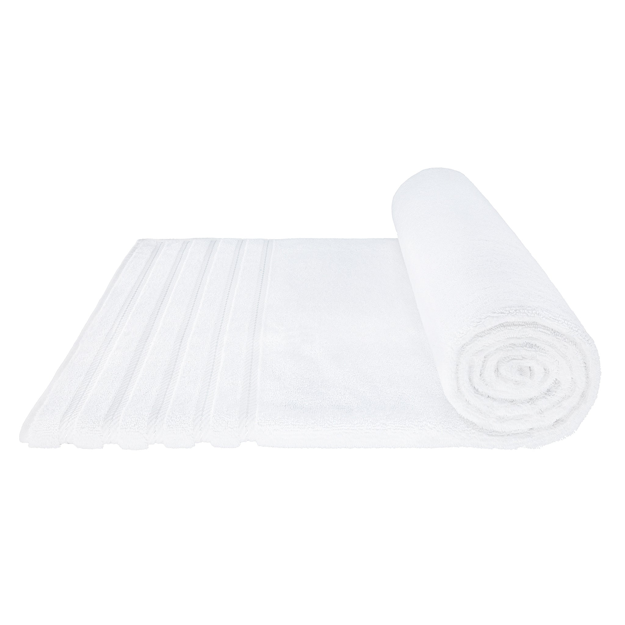American Soft Linen 35x70 Inch 100% Turkish Cotton Jumbo Bath Sheet white-6
