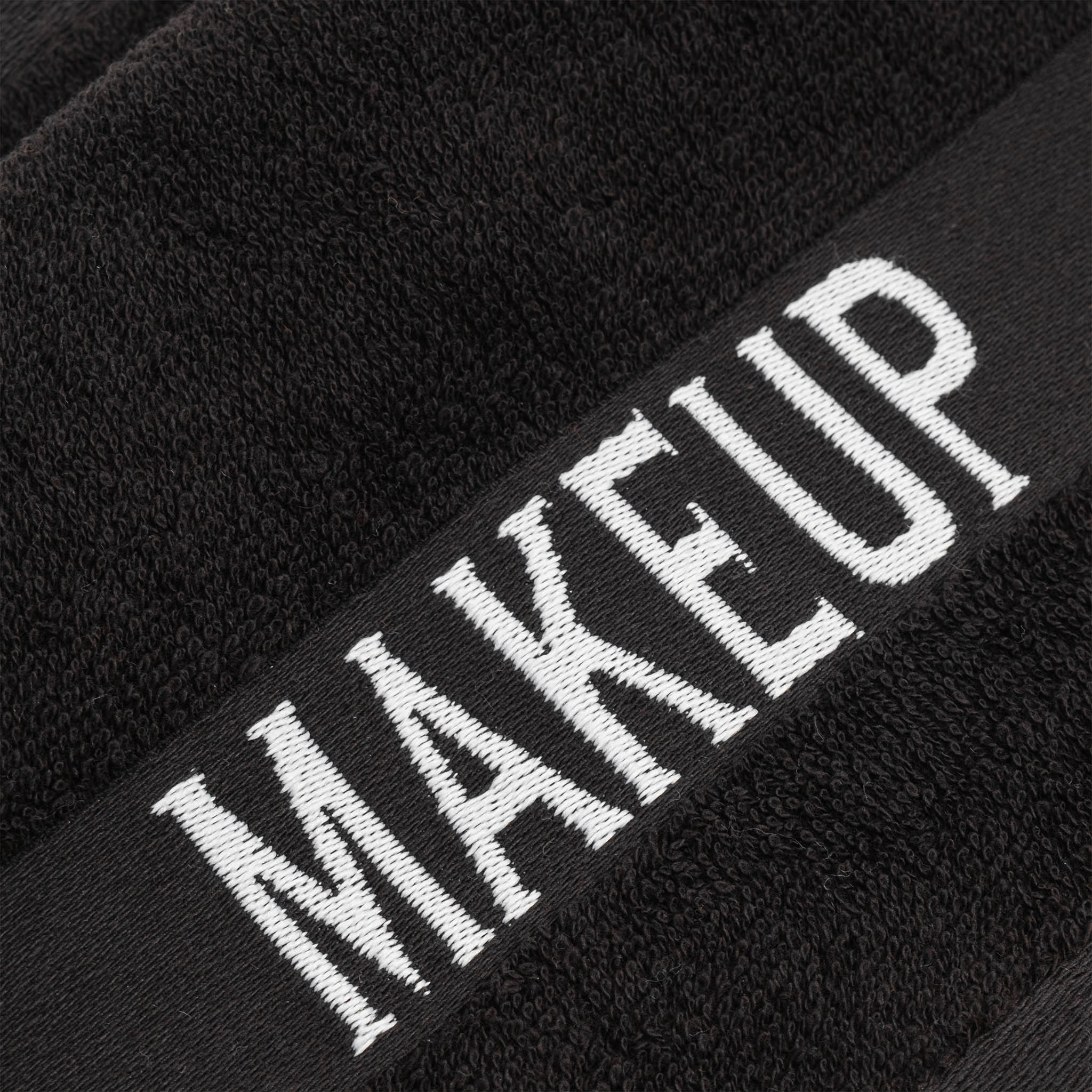 American Soft Linen 100% Cotton Makeup Towels 100 Set Case Pack -black-6