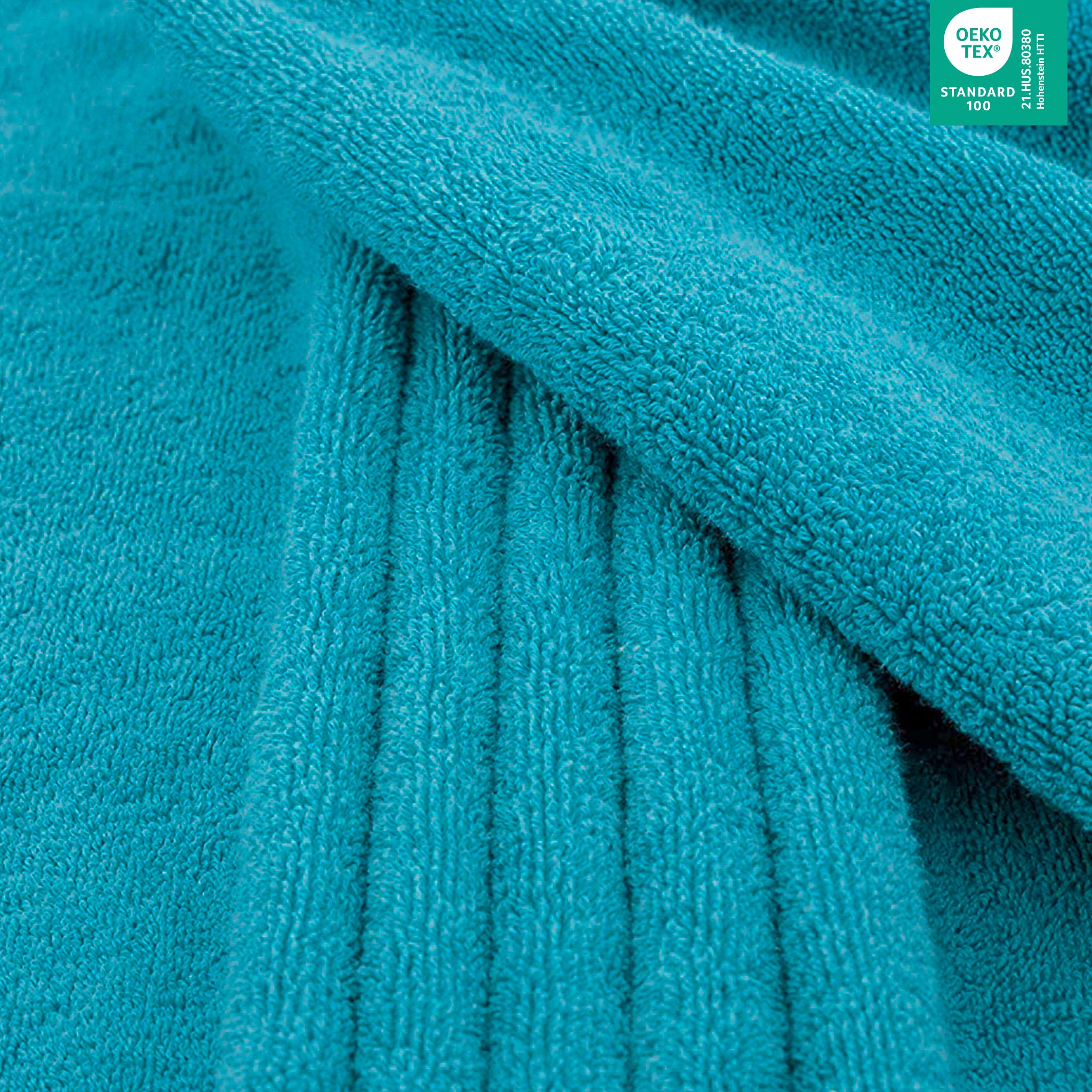 American Soft Linen 100% Ring Spun Cotton 40x80 Inches Oversized Bath Sheets aqua-blue-2