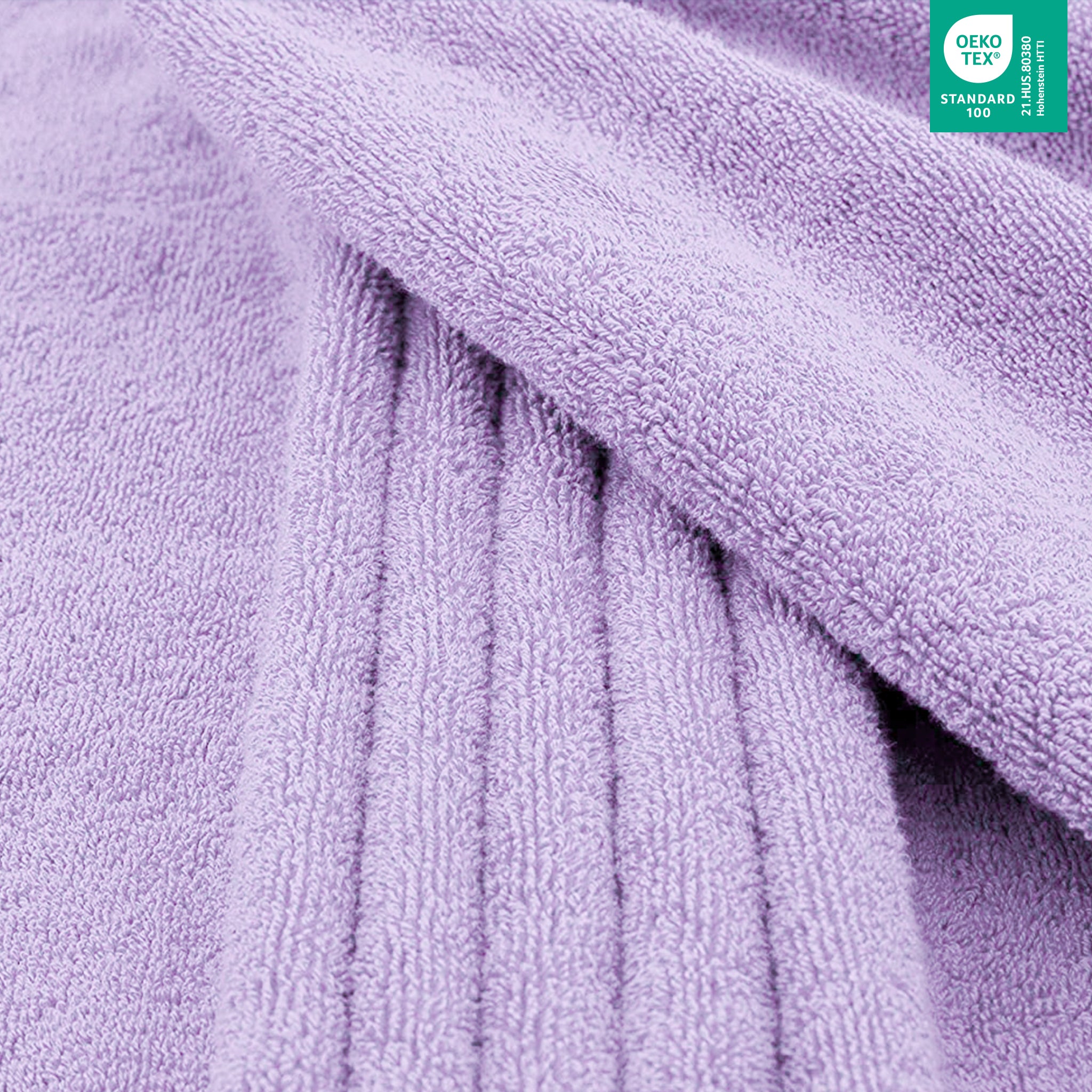 American Soft Linen 100% Ring Spun Cotton 40x80 Inches Oversized Bath Sheets lilac-2