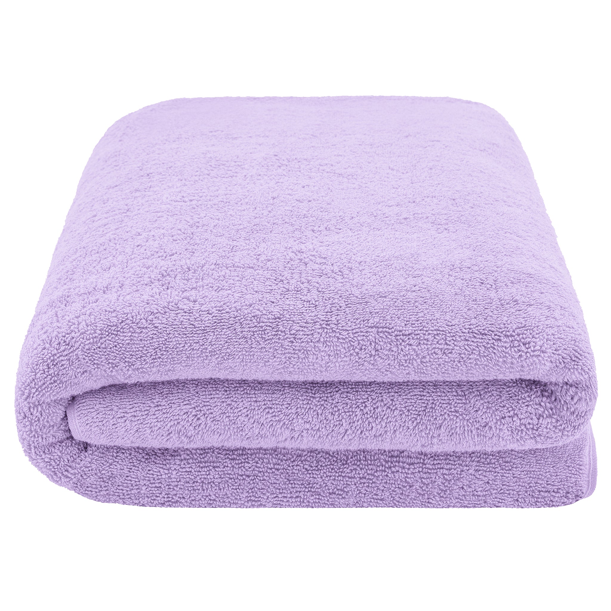 American Soft Linen 100% Ring Spun Cotton 40x80 Inches Oversized Bath Sheets lilac-3