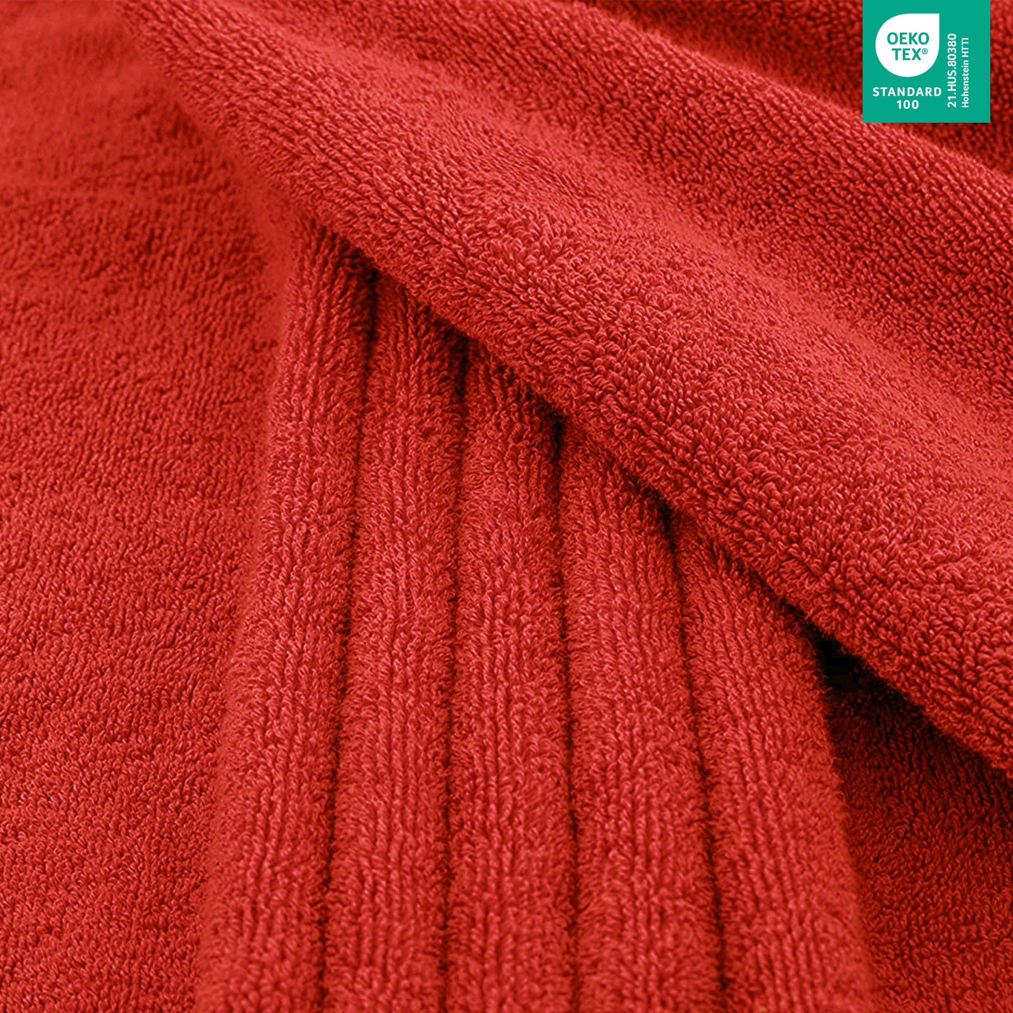 American Soft Linen 100% Ring Spun Cotton 40x80 Inches Oversized Bath Sheets red-2