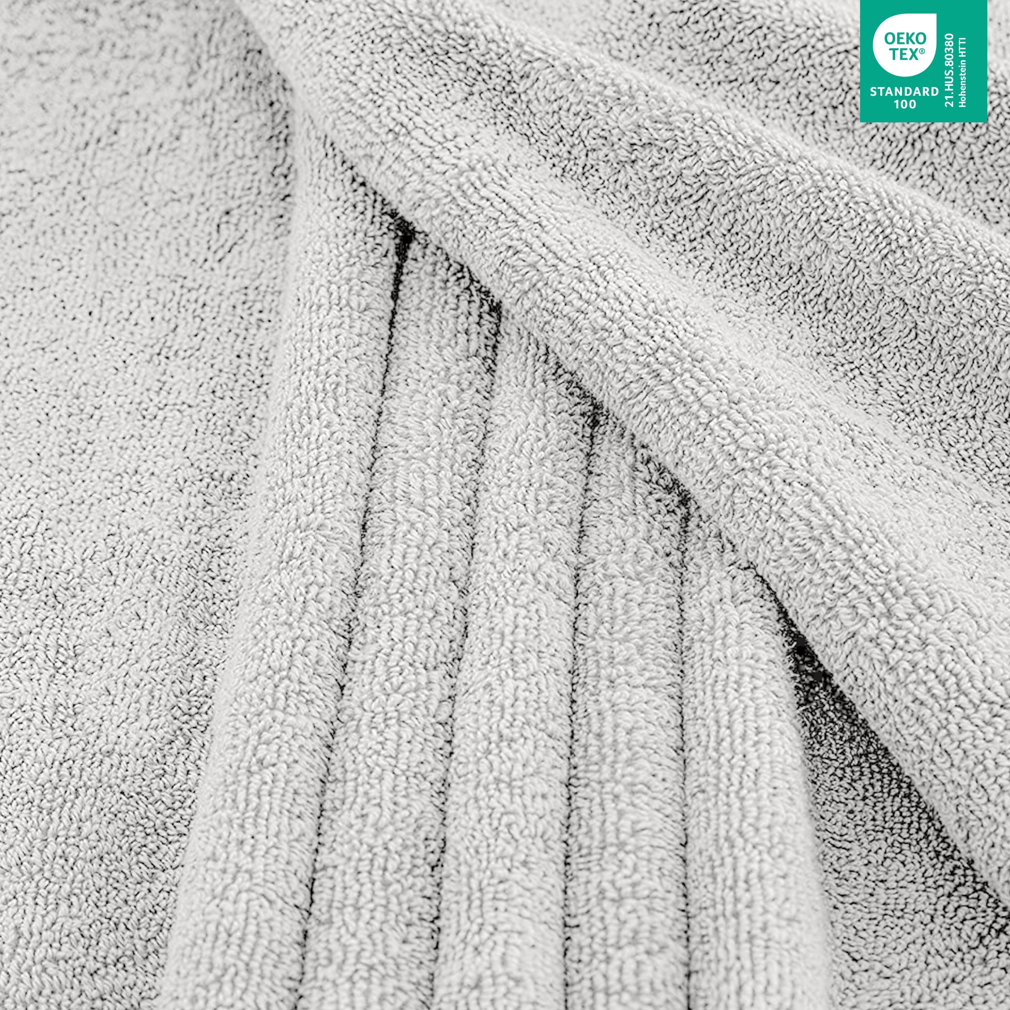 American Soft Linen 100% Ring Spun Cotton 40x80 Inches Oversized Bath Sheets silver-gray-2