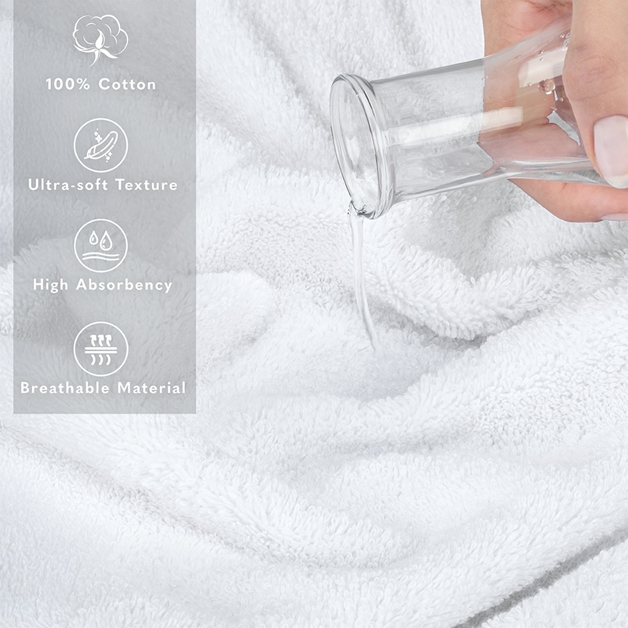 40x80 Inch Premium Bath Sheet OVERSIZED 100% Ring Spun Cotton, Luxury, Maximum Softness, Extra Large Bath Towel