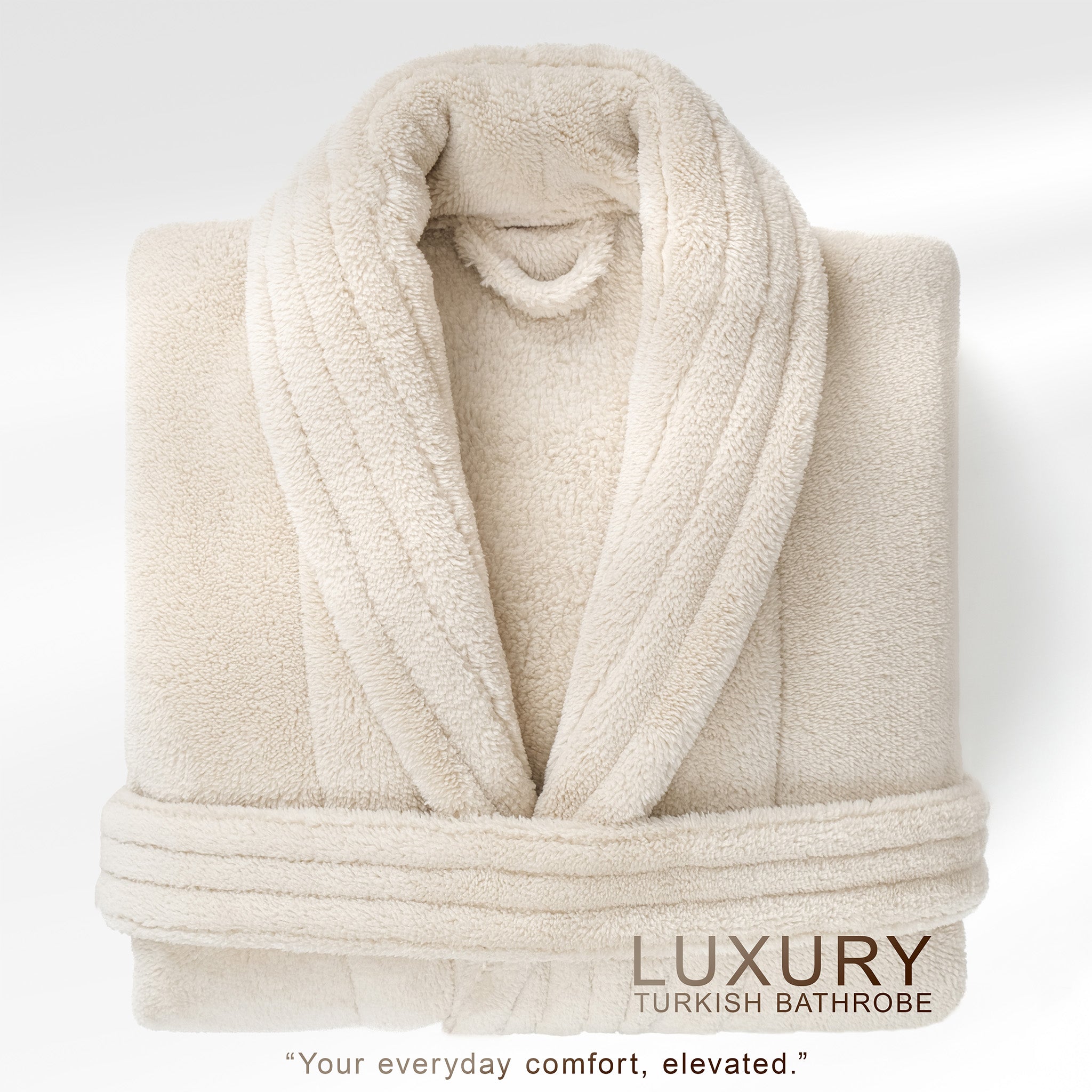 American Soft Linen Luxury Men’s Fleece Bathrobe – Ultra Soft, Warm & Lightweight Plush Robe